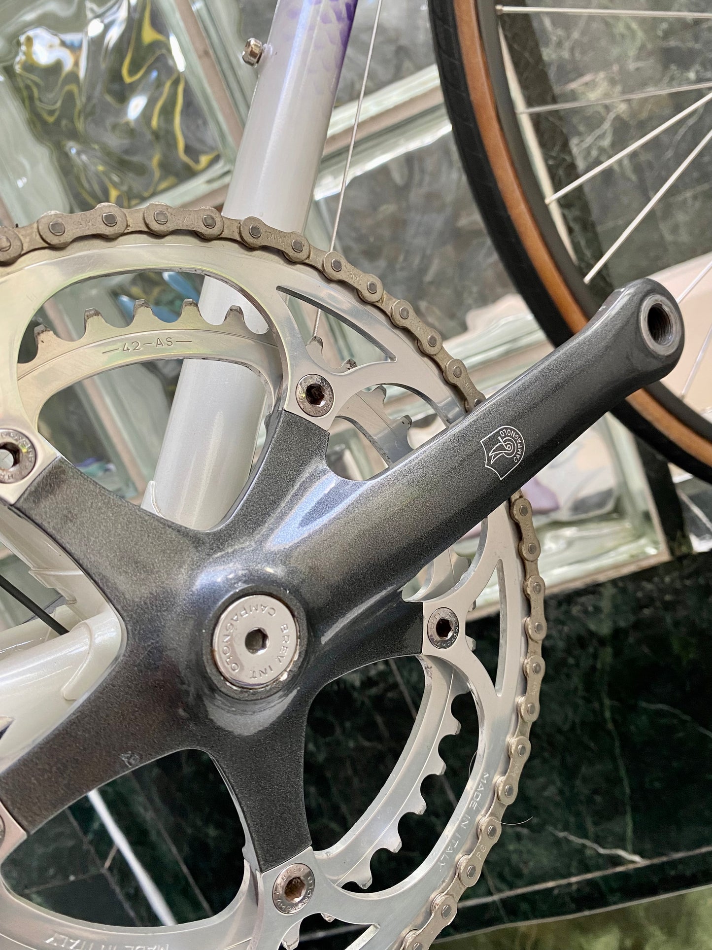 (SIZE 62cm) 1980's MARINONI SPECIAL ROAD BIKE - CAMPAGNOLO CHORUS CENTURY FINISH - SPOTLESS