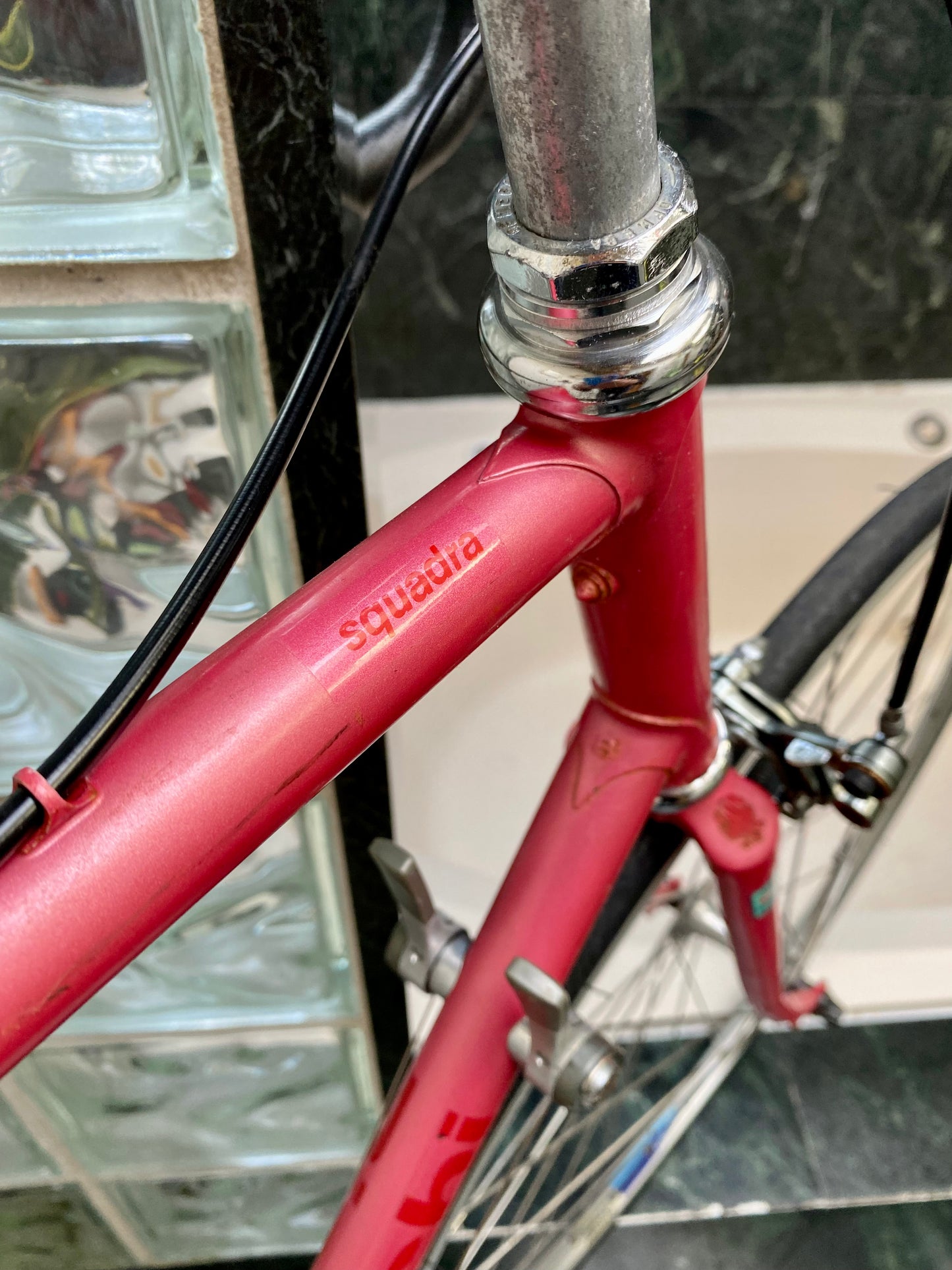 (SIZE 58cm) BIANCHI SQUADRA ROAD BIKE - MADE IN ITALY - COLUMBUS