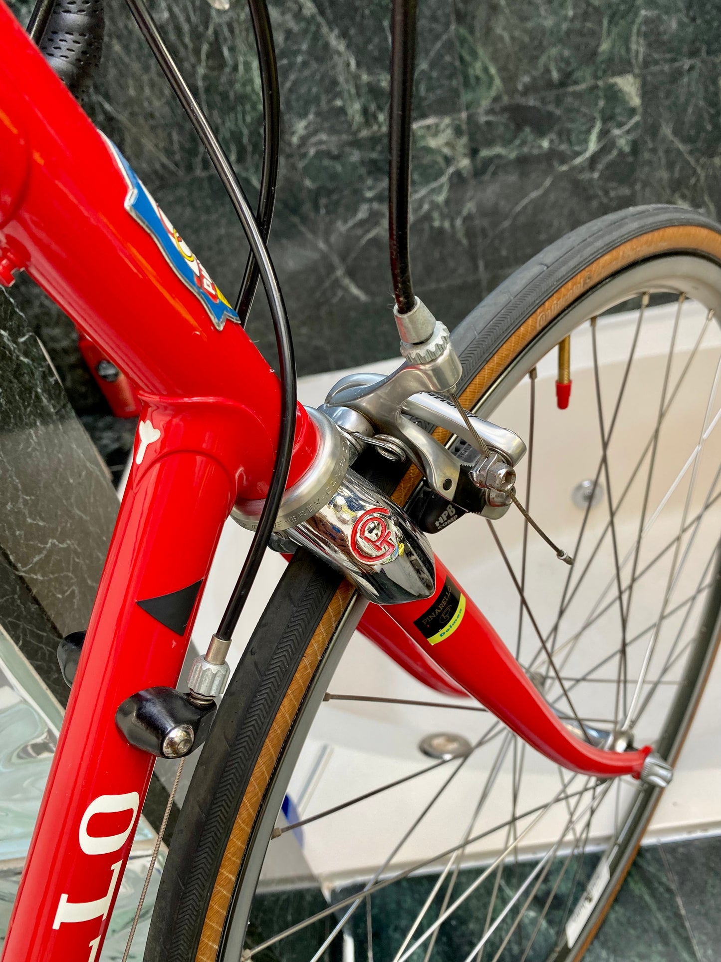 (SIZE 56cm) 1990's PINARELLO STELVIO ROAD BIKE - CAMPAGNOLO - SPOTLESS / LIKE NEW