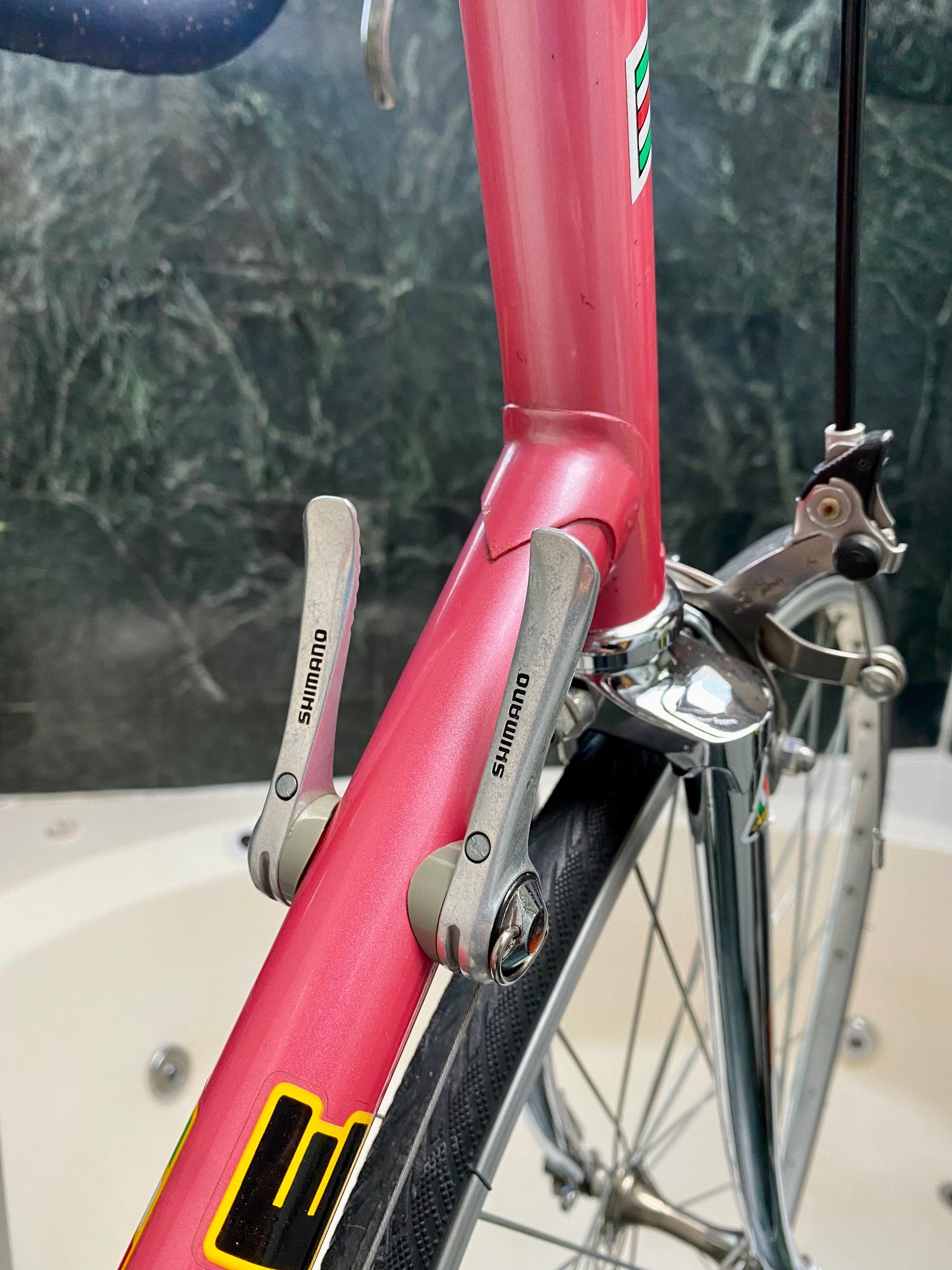 (SIZE 62cm) 1980's MIELE ROAD BIKE - VERY NICE! - PINK