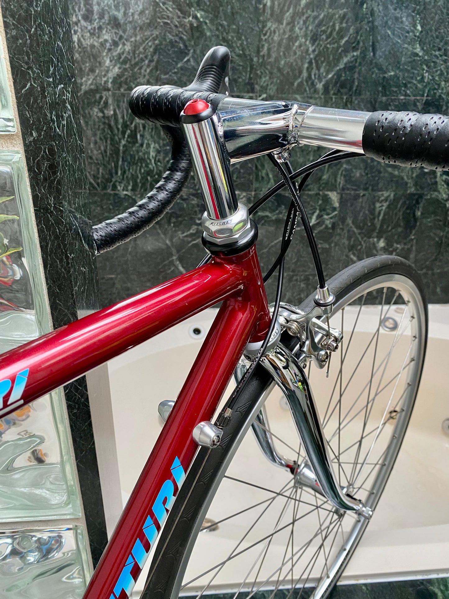 (SIZE 50cm) CUSTOM VENTURI ROAD BIKE - NEO-RETRO - CAMPAGNOLO