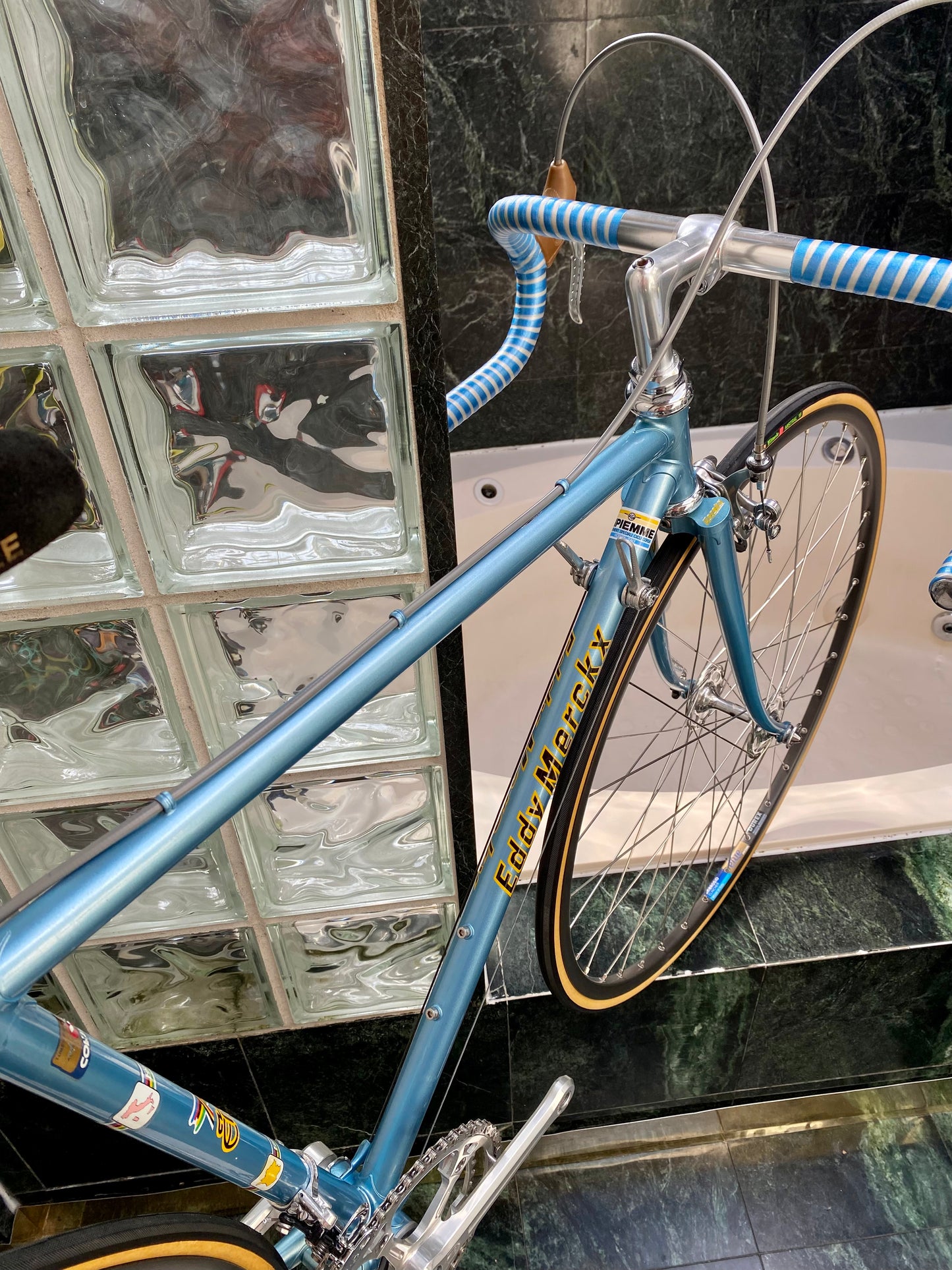 (SIZE 50cm) EARLY-1980's EDDY MERCKX ROAD BIKE - CAMPAGNOLO SUPER RECORD - MUSEUM QUALITY PERFECTION!!