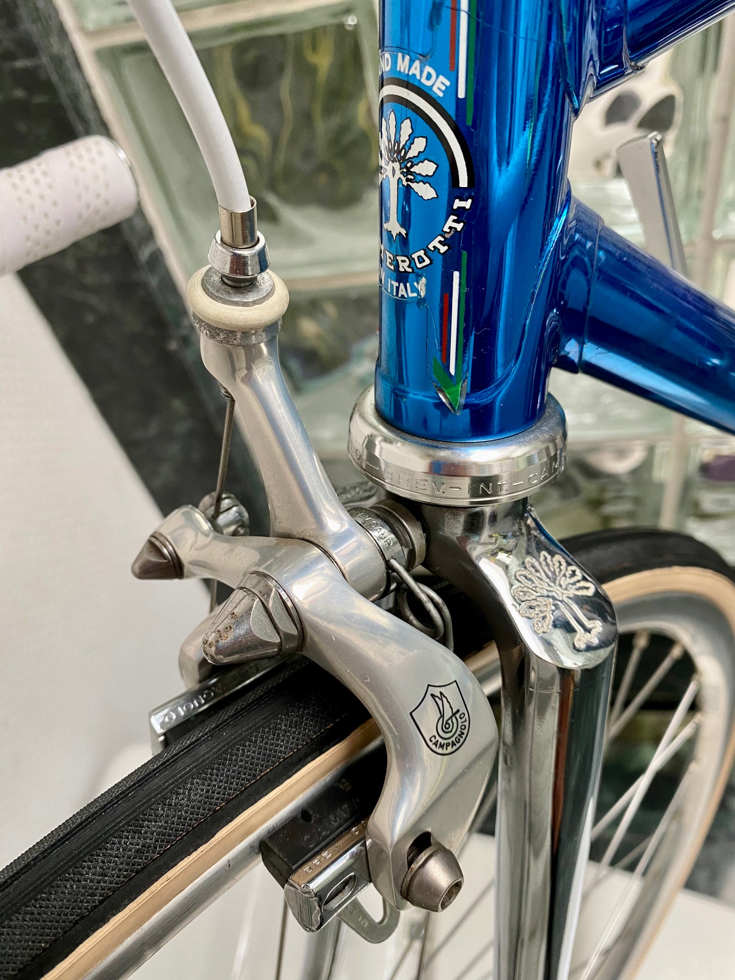 (SIZE 50cm) 1980's CRAMEROTTI ROAD BIKE - CUSTOM BUILT - CAMPAGNOLO ATHENA