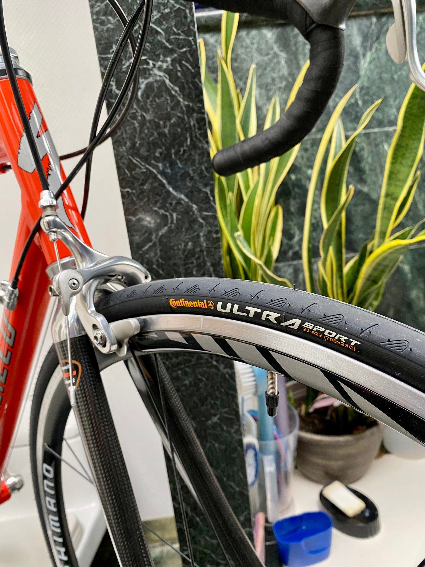 (SIZE 56cm) LATE-1990's SPECIALIZED ALLEZ COMP ROAD BIKE - SHIMANO ULTEGRA