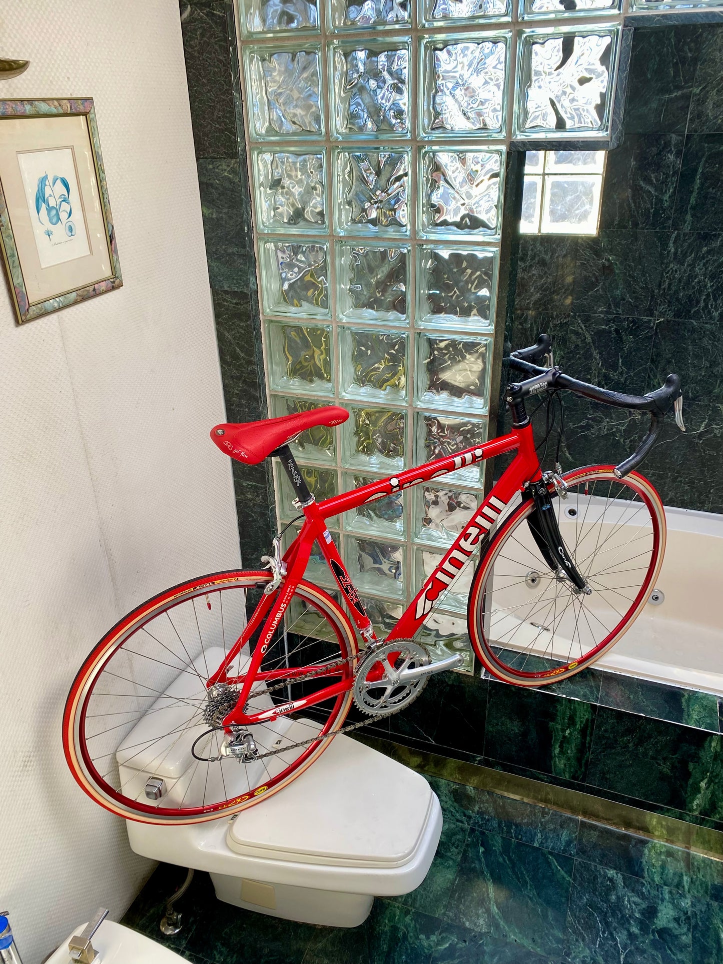 (SIZE 55cm) NOS / NEW CLASSIC CINELLI UNICA ROAD BIKE - CAMPAGNOLO