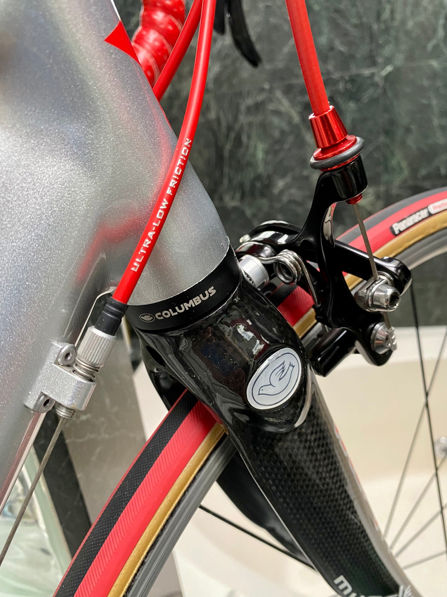 (SIZE 55cm) GUERCIOTTI G35 ROAD BIKE - CAMPAGNOLO CENTAUR - COLUMBUS STARSHIP