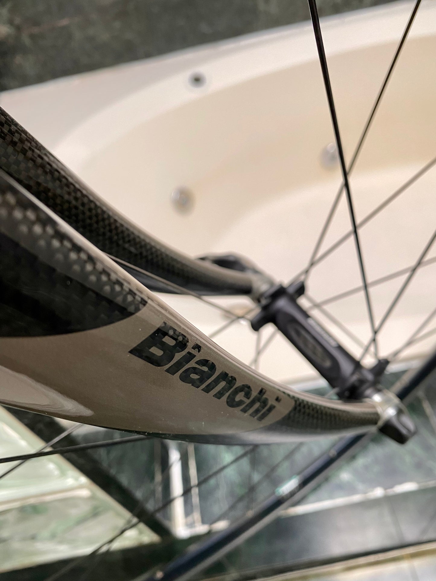 (SIZE 54cm) 2004 BIANCHI "XL EXTRALITE" TITANIUM ROAD BIKE - CAMPAGNOLO RECORD - SPOTLESS