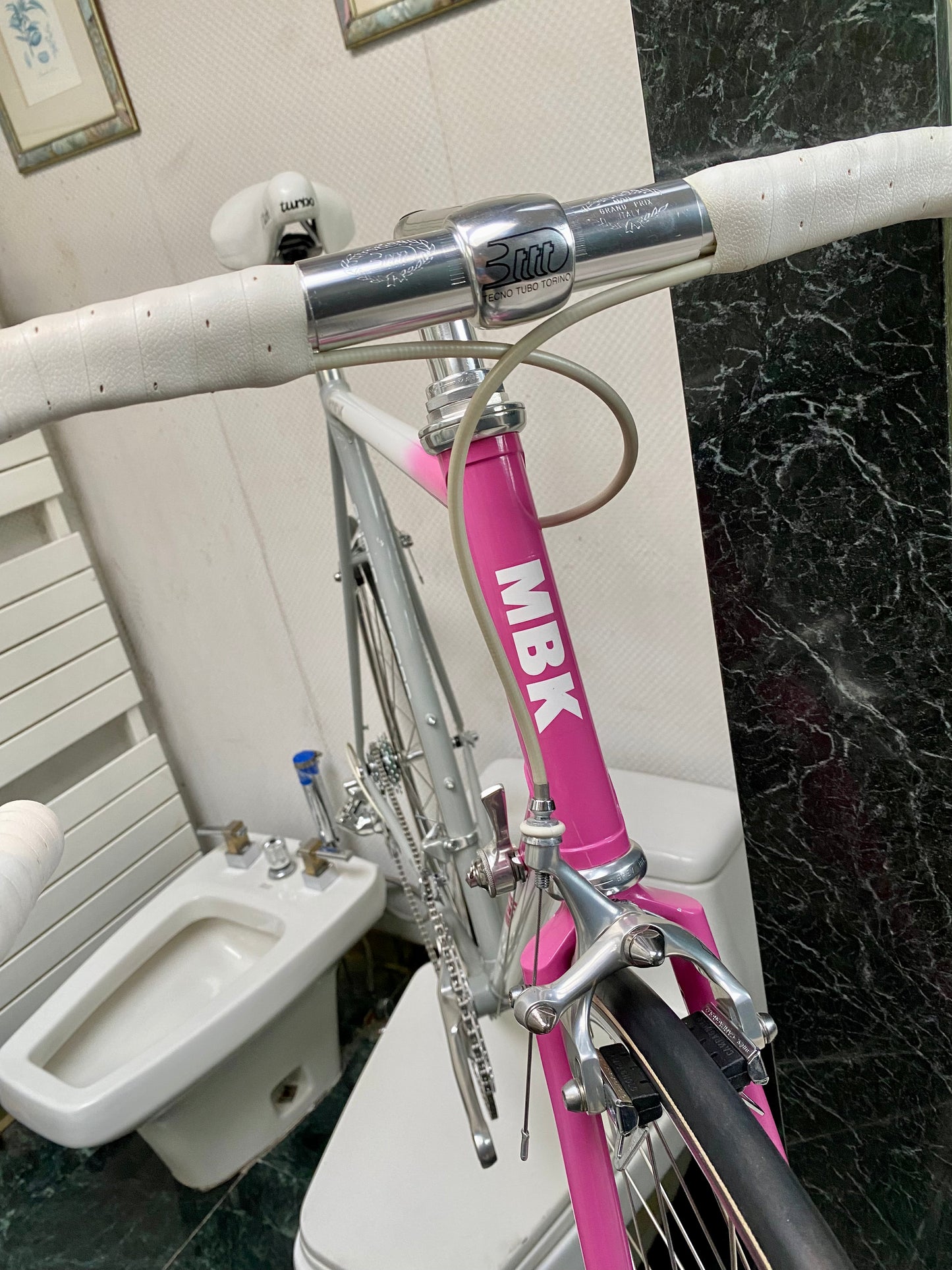 (SIZE 59cm) 1980's MBK / MOTOBECANE ROAD BIKE - CAMPAGNOLO ATHENA