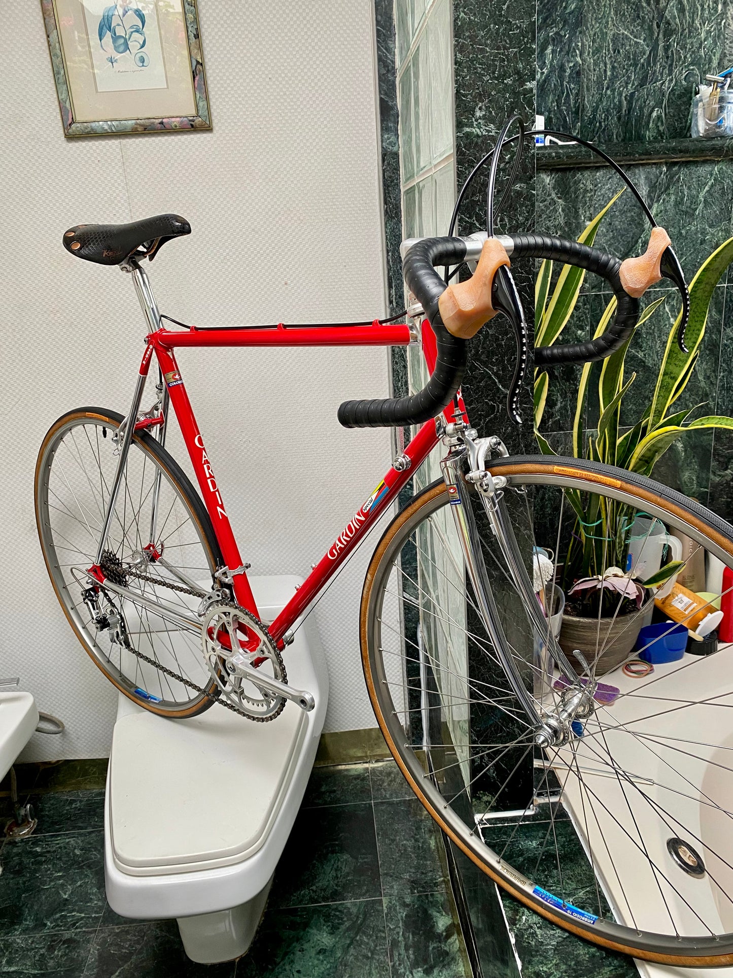 (SIZE 57cm) 1980's GARDIN SPECIAL ROAD BIKE - CAMPAGNOLO SUPER RECORD - HANDMADE IN ITALY