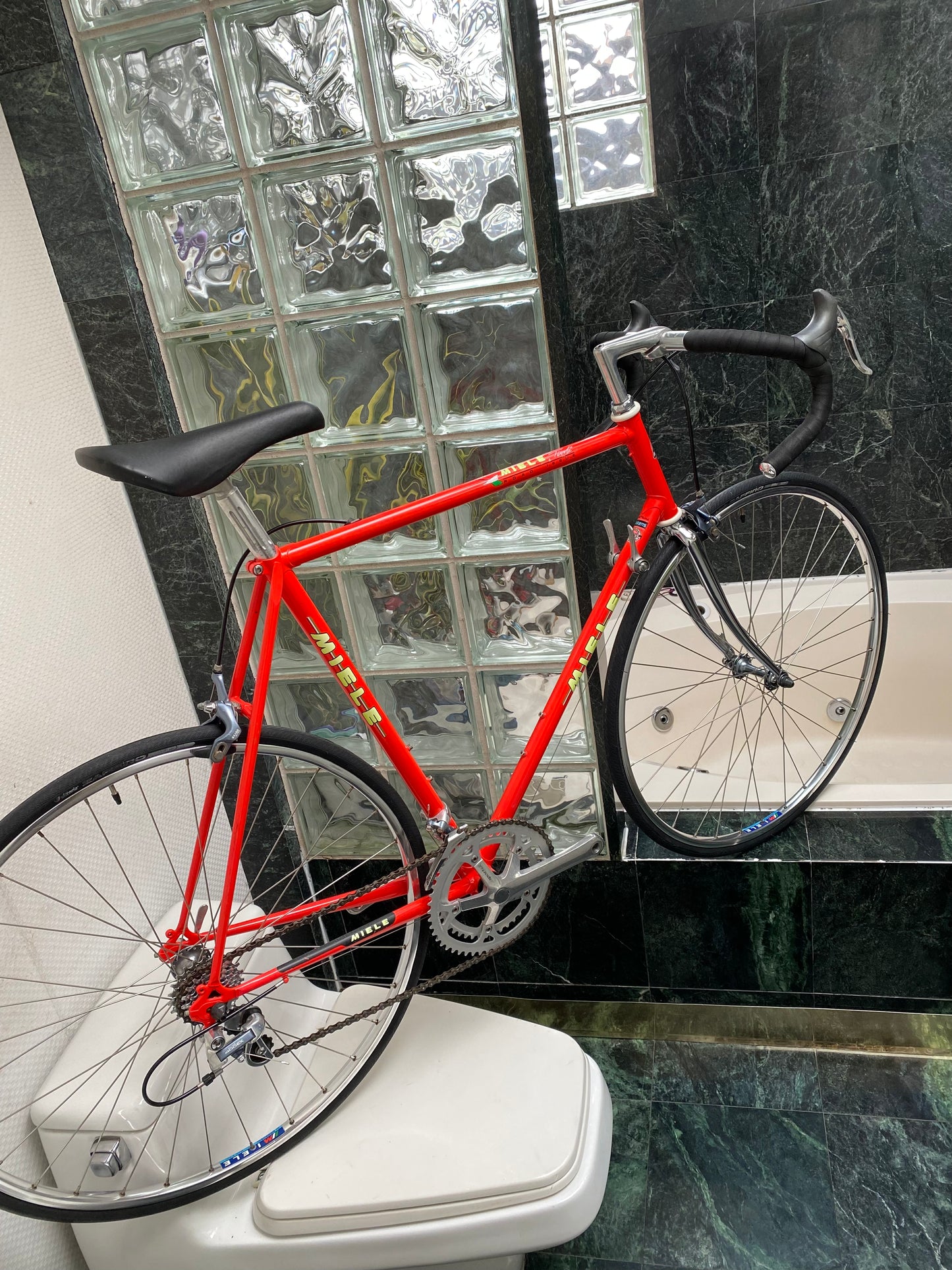 (SIZE 57cm) 1980's MIELE TIVOLI ROAD BIKE - COLUMBUS - LIKE NEW