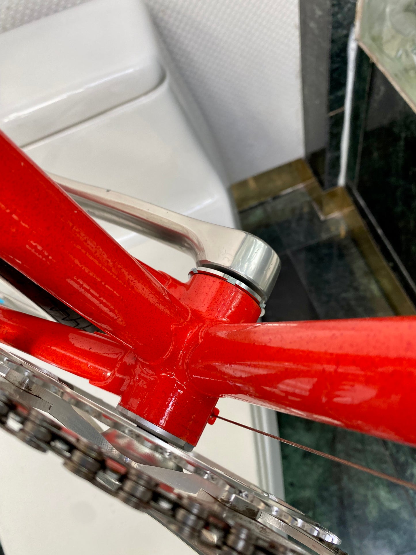 (SIZE 59cm) 1980's MIELE LATINA ROAD BIKE - CAMPAGNOLO ATHENA - COLUMBUS SL