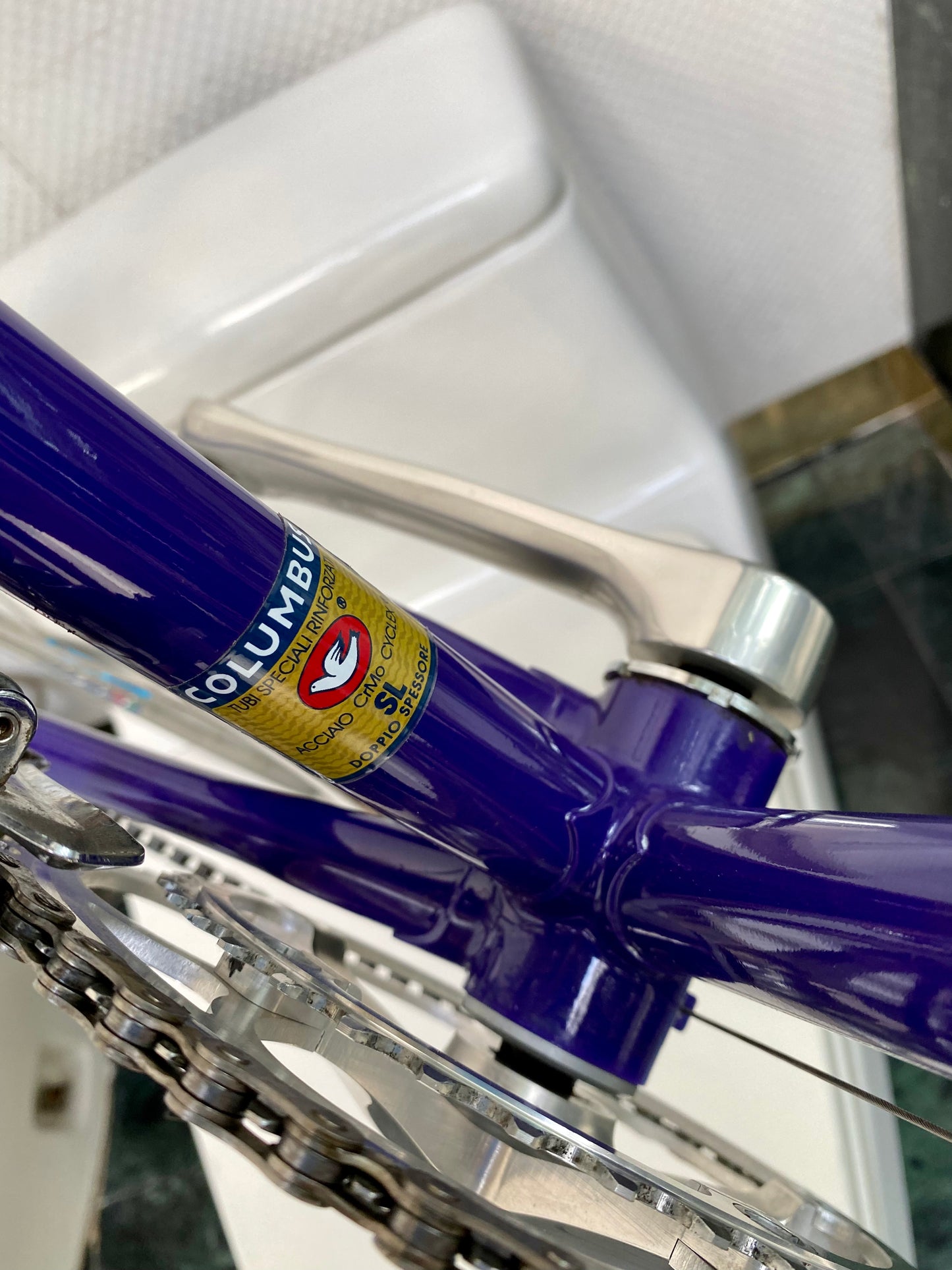 (SIZE 59cm) 1980's MIELE LATINA ROAD BIKE - CAMPAGNOLO ATHENA