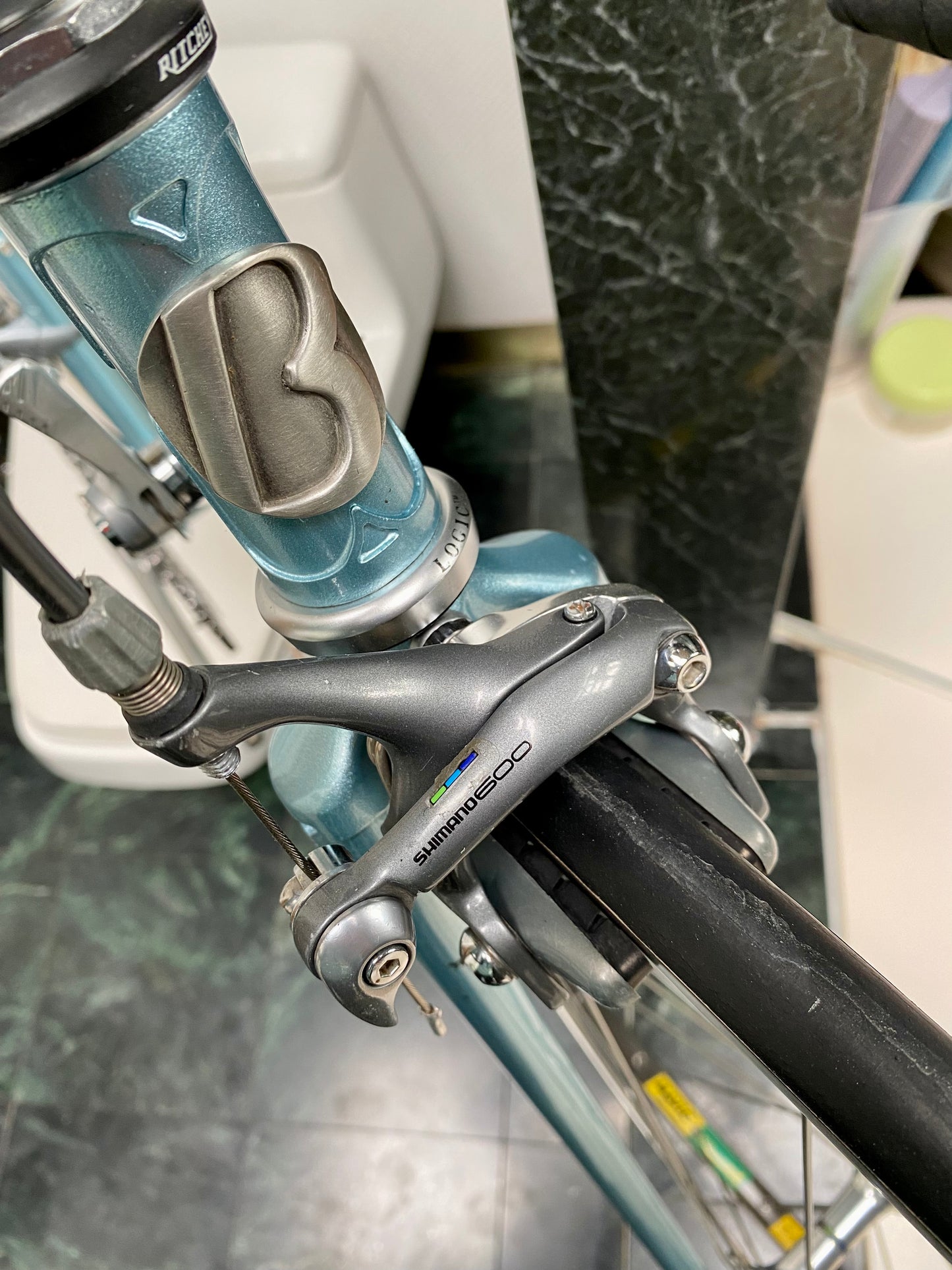 (SIZE 48cm) 1980's BERTRAND CUSTOM ROAD BIKE - SHIMANO 600