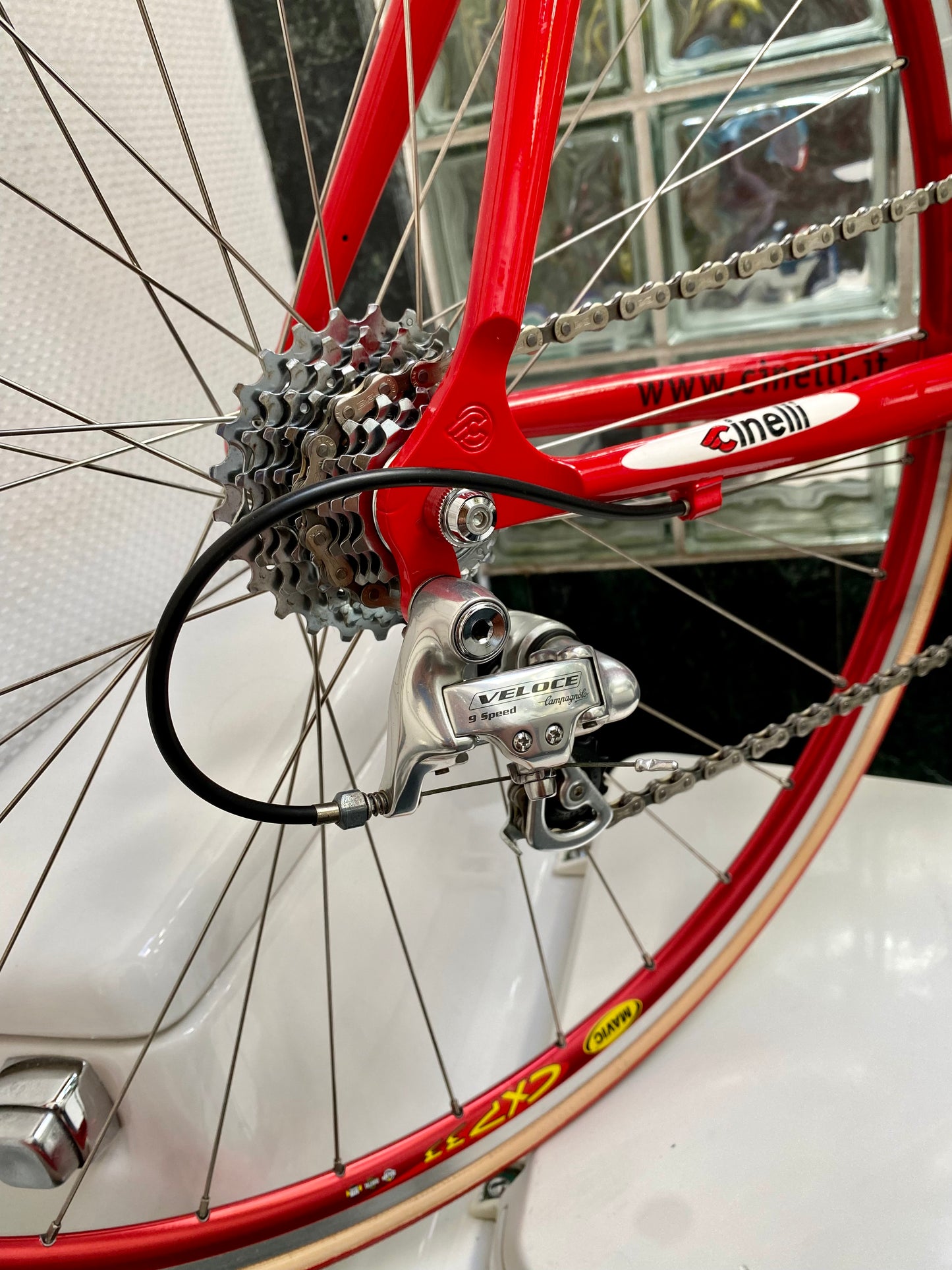 (SIZE 55cm) NOS / NEW CLASSIC CINELLI UNICA ROAD BIKE - CAMPAGNOLO