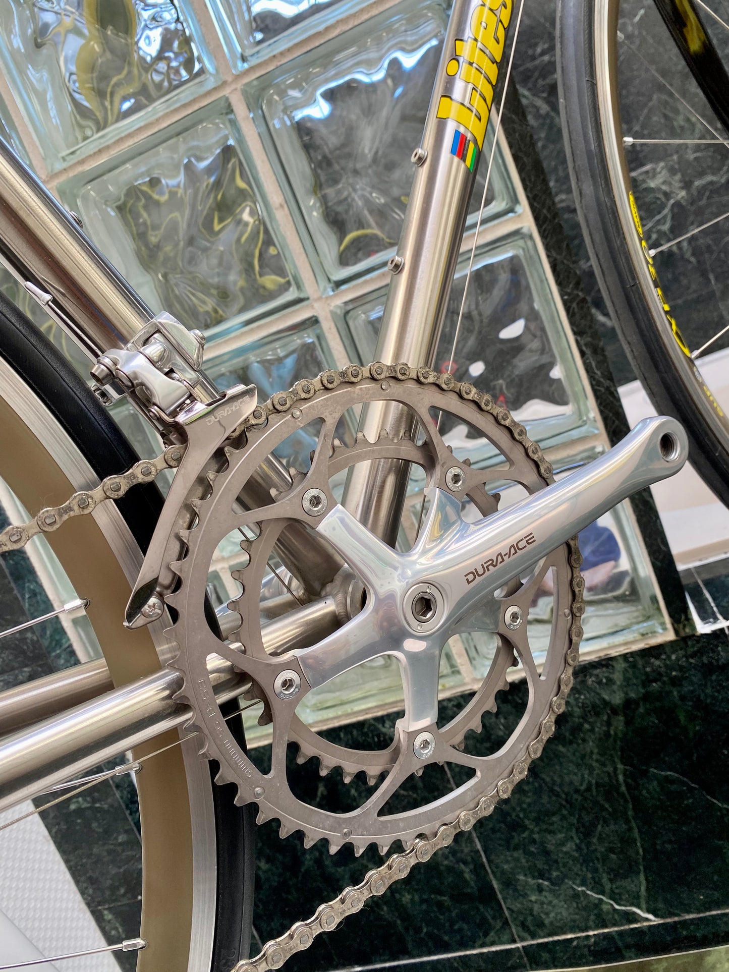 (SIZE 55cm) LATE-1990's LITESPEED VORTEX TITANIUM ROAD BIKE - SHIMANO DURA ACE - LIKE NEW