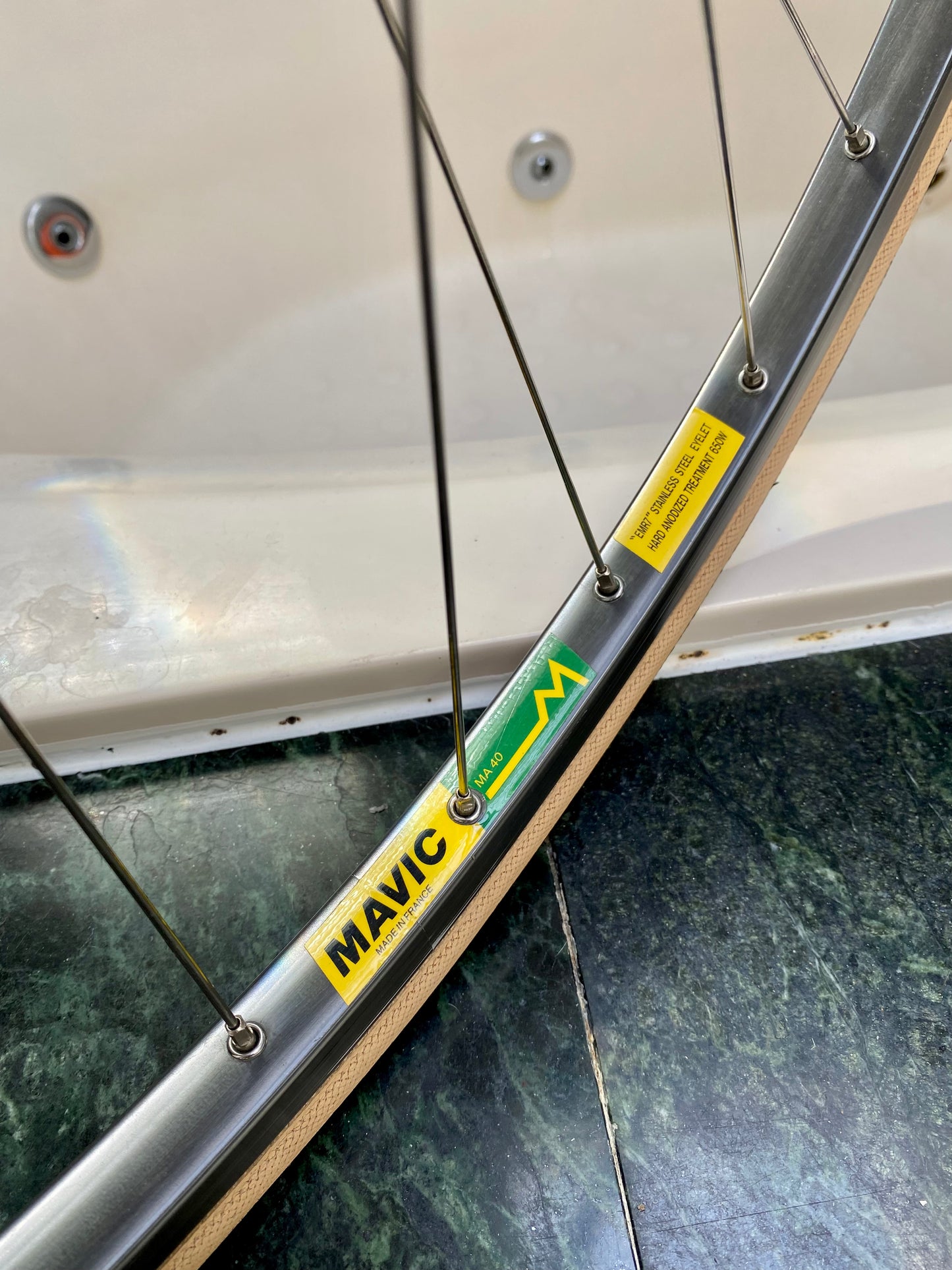 (SIZE 53.5cm) LATE-1980's TEAM MIYATA ROAD BIKE - SHIMANO DURA ACE - SPOTLESS