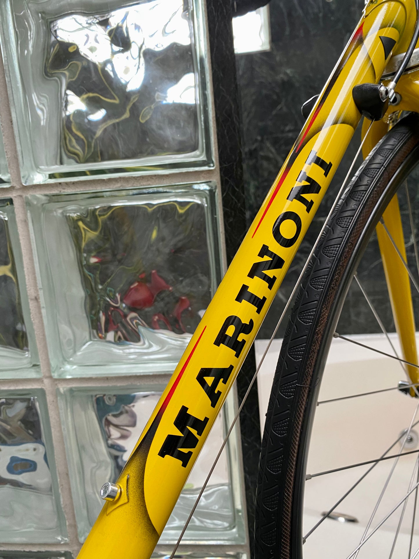 (SIZE 60cm) 1990's MARINONI ROAD BIKE - COLUMBUS EL EXTRA LIGHT - CAMPAGNOLO - ABSOLUTELY SPOTLESS!