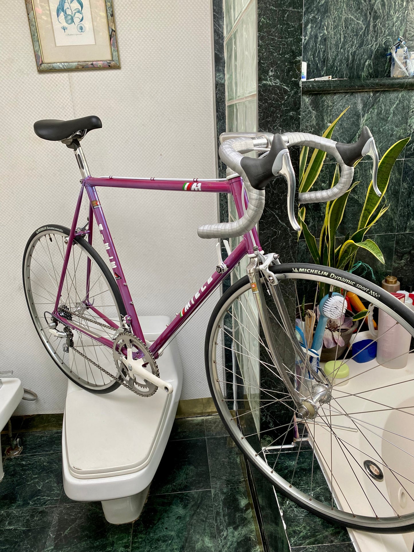 (SIZE 59cm) 1980's MIELE "CHIC" ROAD BIKE - SHIMANO SANTE GROUPSET