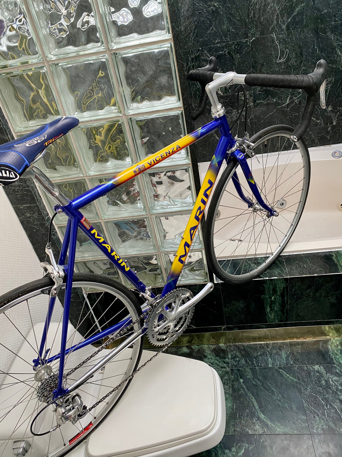 (SIZE 55cm) 1990's MARIN VICENZA ROAD BIKE - CAMPAGNOLO - HANDMADE BY BILLATO