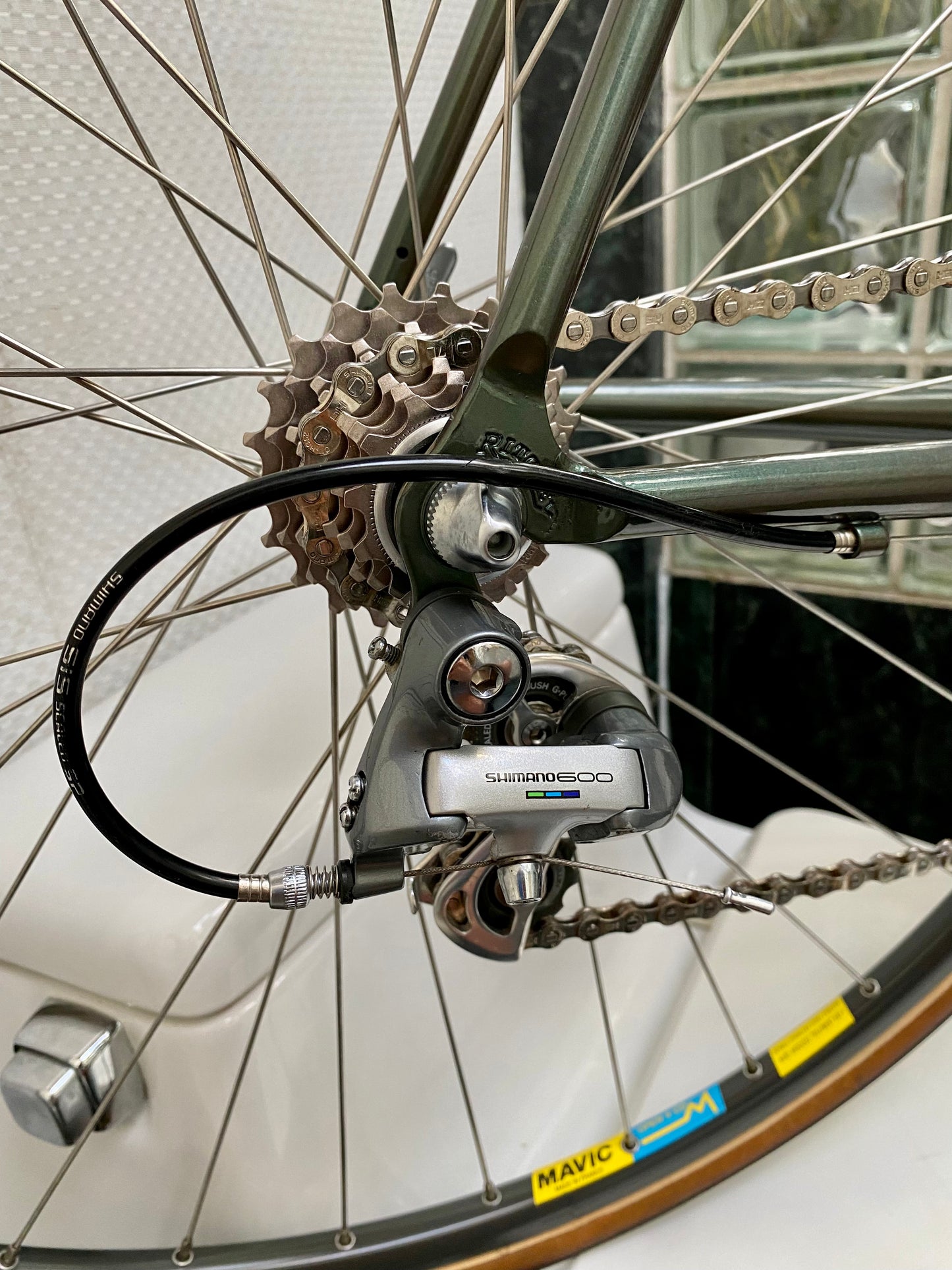 (SIZE 54cm) EARLY-1990's CONCORDE PRESTIGE ROAD BIKE - SHIMANO 600 STI - TANGE PRESTIGE