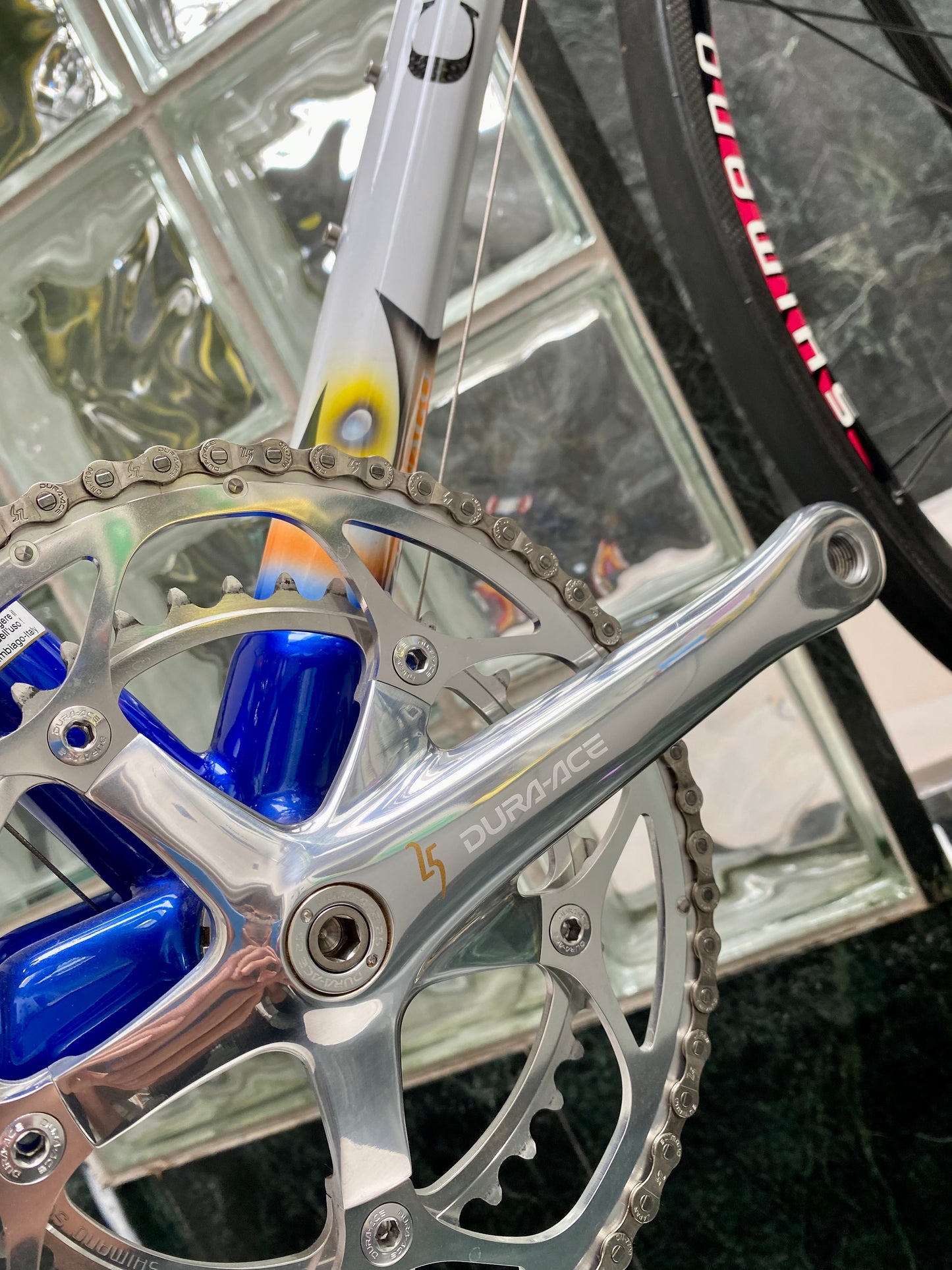 (SIZE 55cm) EARLY-2000's COLNAGO C40 MAPEI - DURA ACE 25th ANNIVERSARY- NEW OLD STOCK