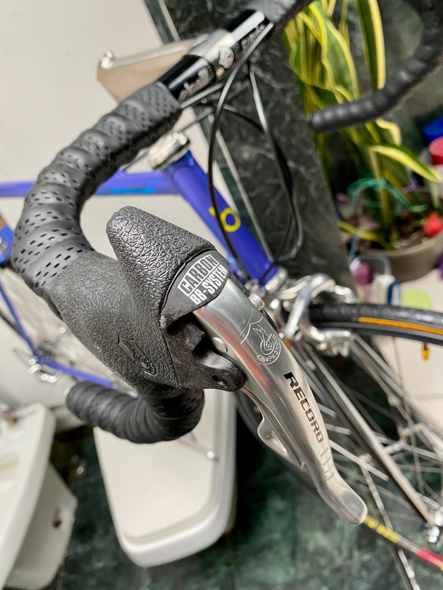 (SIZE 56cm) EARLY-1990's BERTRAND "3000" ROAD BIKE - CAMPAGNOLO RECORD