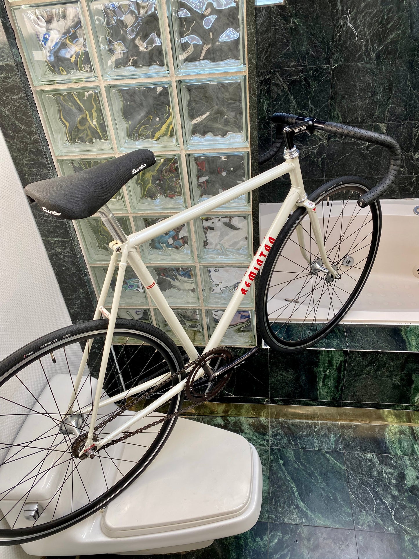 (SIZE 54cm) LOVELY REMINTON NJS TRACK BIKE - SUGINO 75 - MICHE