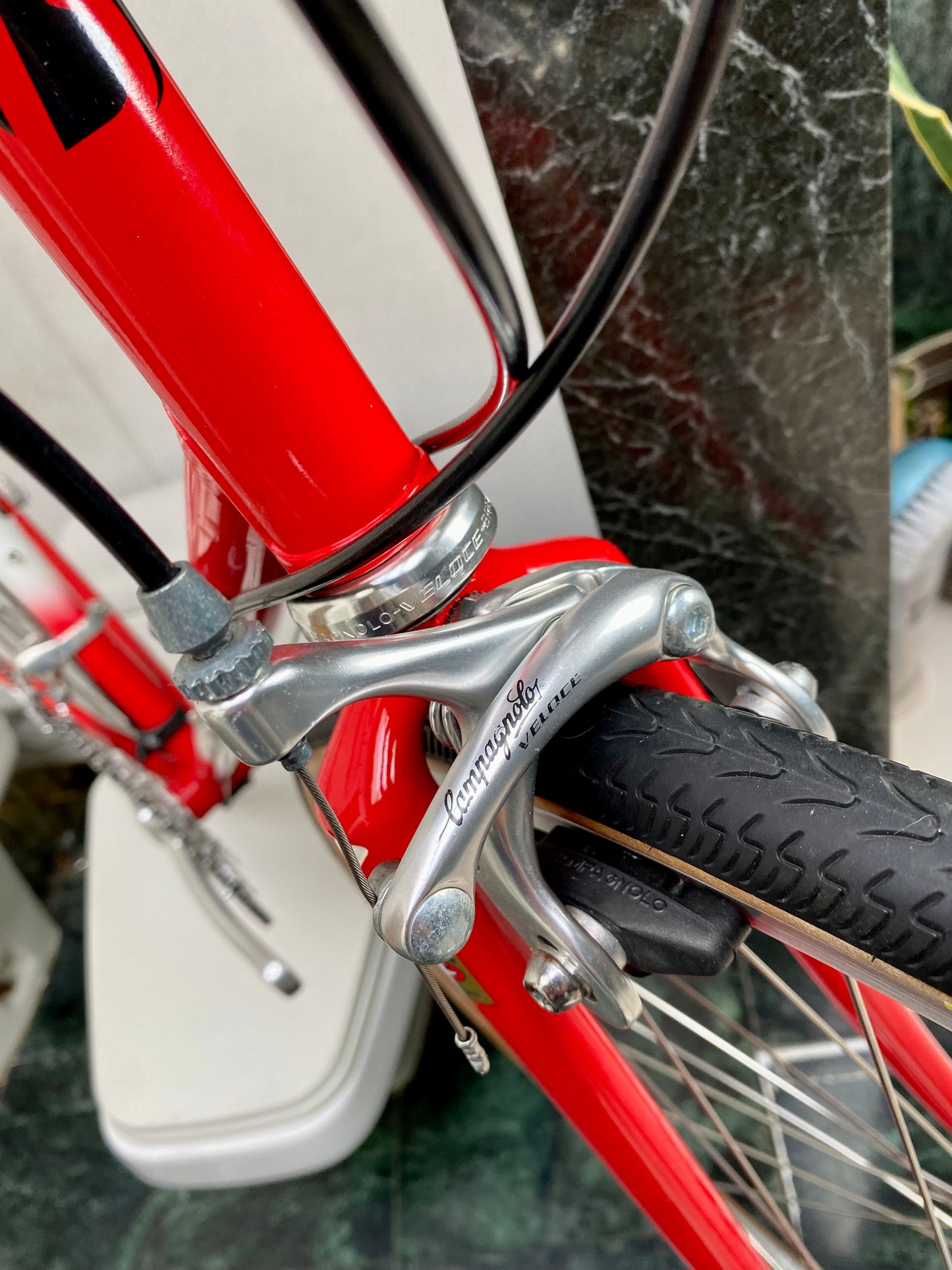 (SIZE 60cm) EARLY-1990's BERTRAND ROAD / LIGHT TOURING BIKE - COLUMBUS SLX - CAMPY