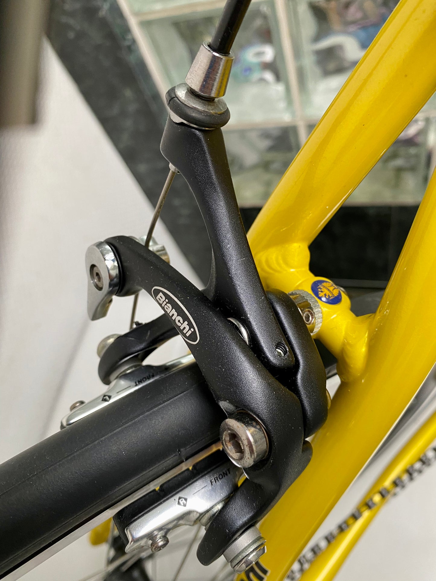 (SIZE 53cm) NOS / BRAND NEW CLASSIC BIANCHI "PRO RACE" ROAD BIKE - CAMPAGNOLO