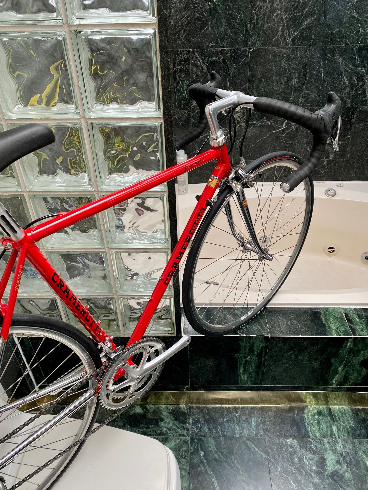 (SIZE 52cm) 1990's CRAMEROTTI ROAD BIKE - CAMPAGNOLO - COLUMBUS SL