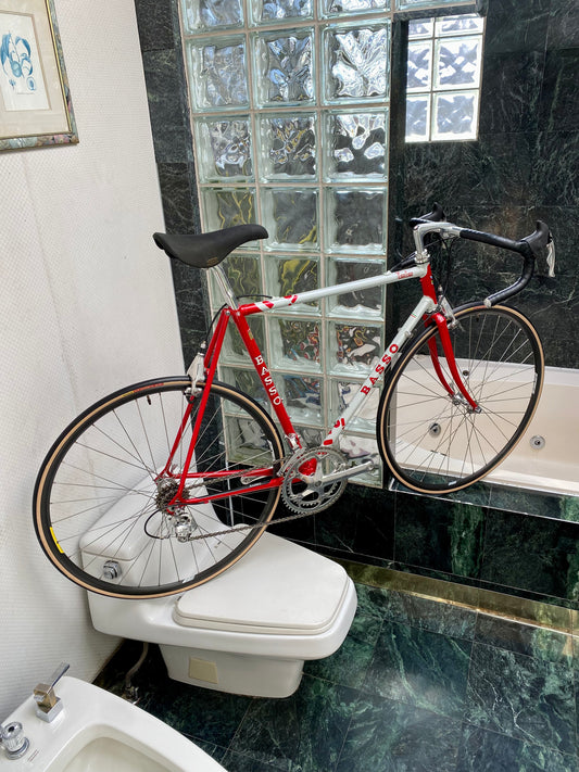 (SIZE 56cm) EARLY-1990's BASSO FIOR DI LOTO ROAD BIKE - NOS / NEW - CAMPAGNOLO C-RECORD DELTA