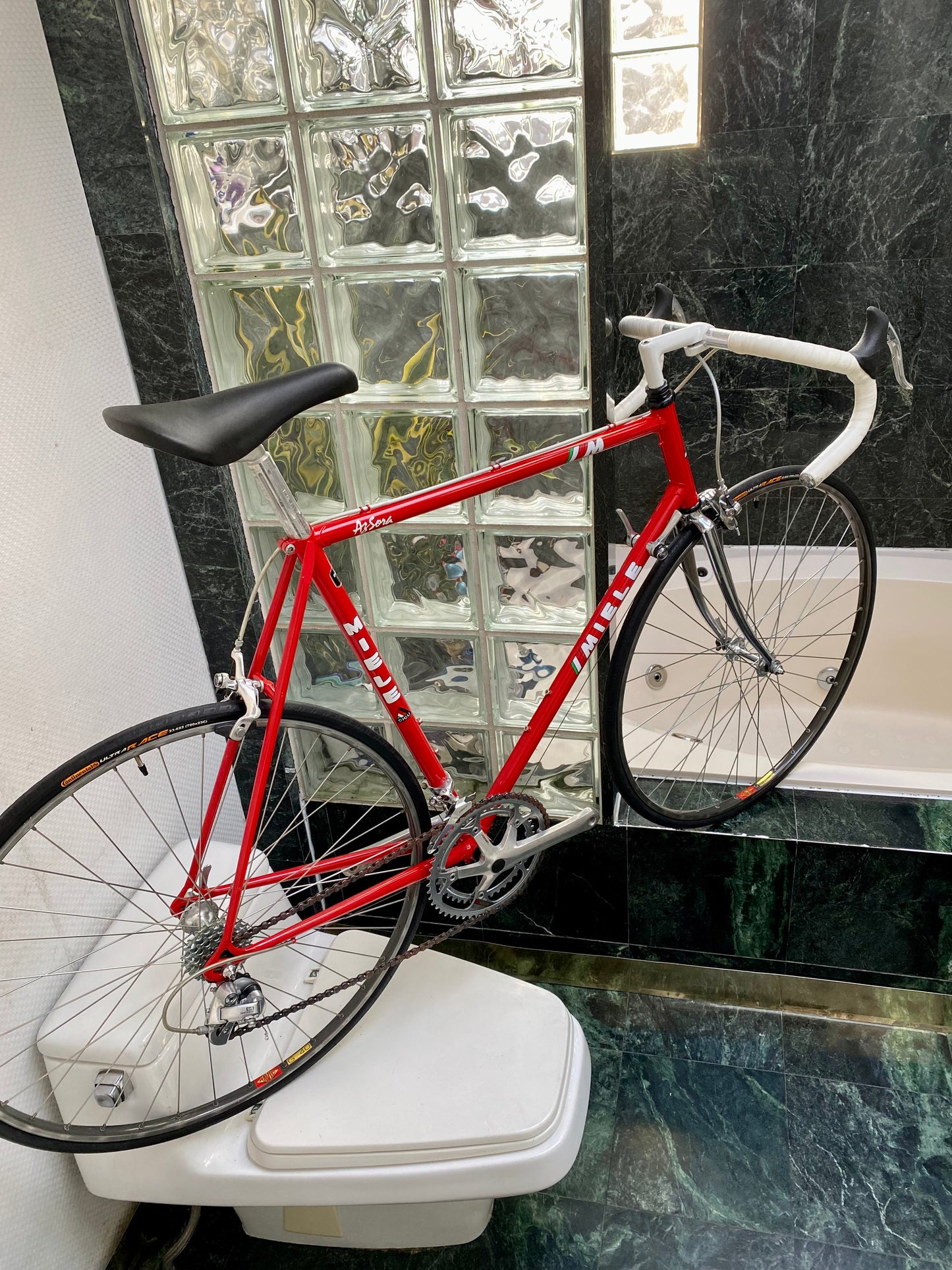 (SIZE 57cm) 1980's MIELE ROAD BIKE - LIKE NEW