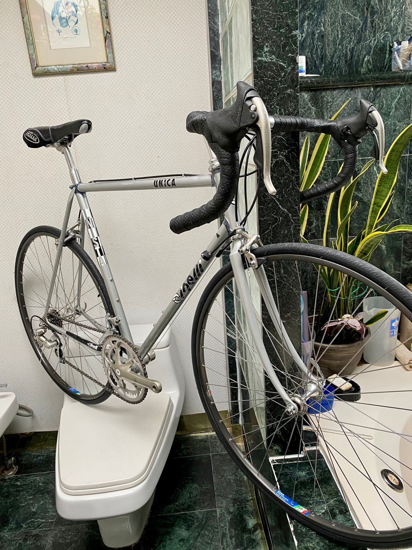 (SIZE 56cm) 1990's CINELLI UNICA ROAD BIKE - CAMPAGNOLO