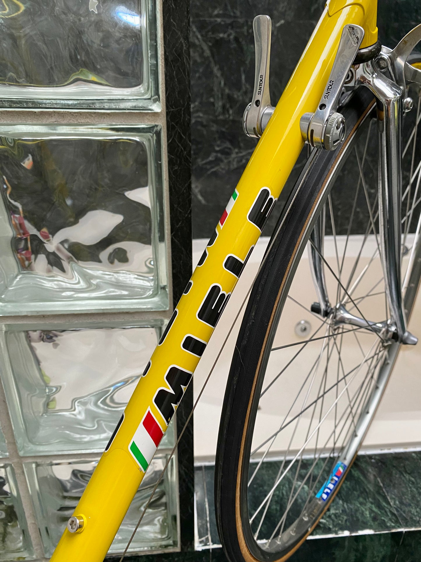 (SIZE 57cm) 1980's MIELE ROAD BIKE - SUNTOUR CYCLONE