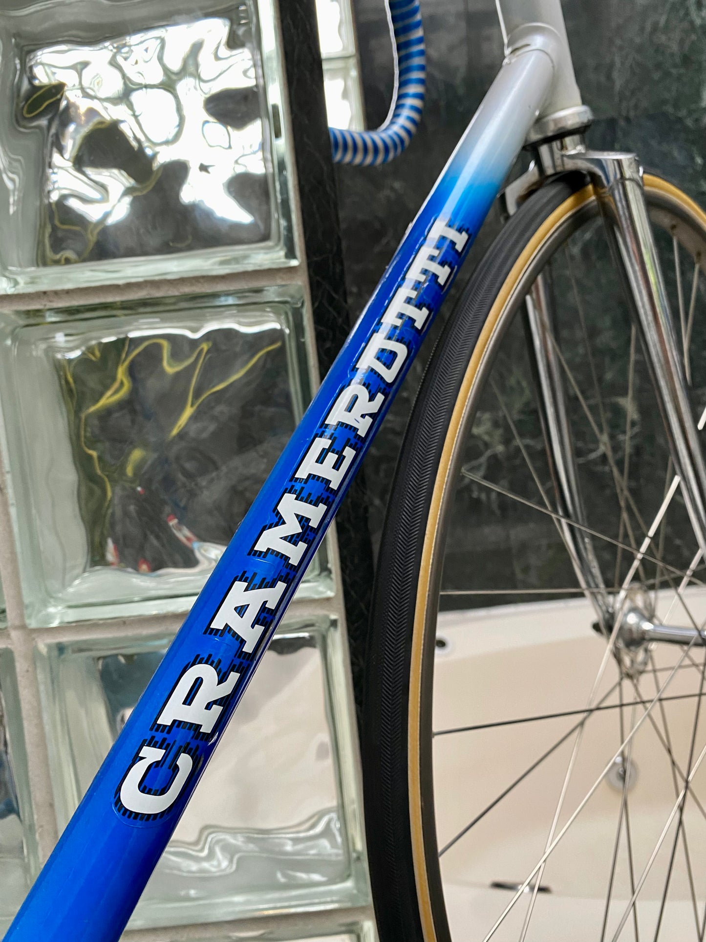 (SIZE 56cm) 1980's CRAMEROTTI PISTA TRACK BIKE - CINELLI