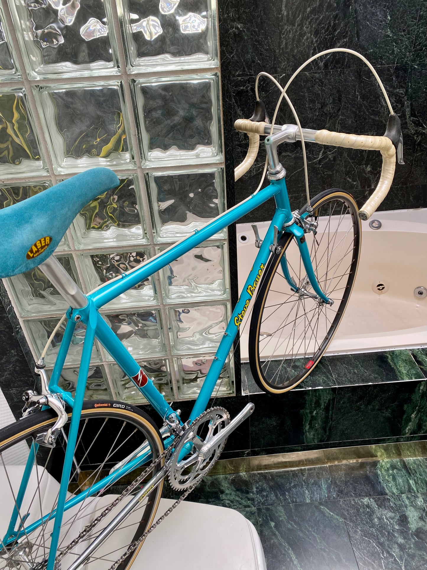 (SIZE 54cm) 1980's STEVE BAUER VORTEX ROAD BIKE - TANGE PRESTIGE - DURA ACE