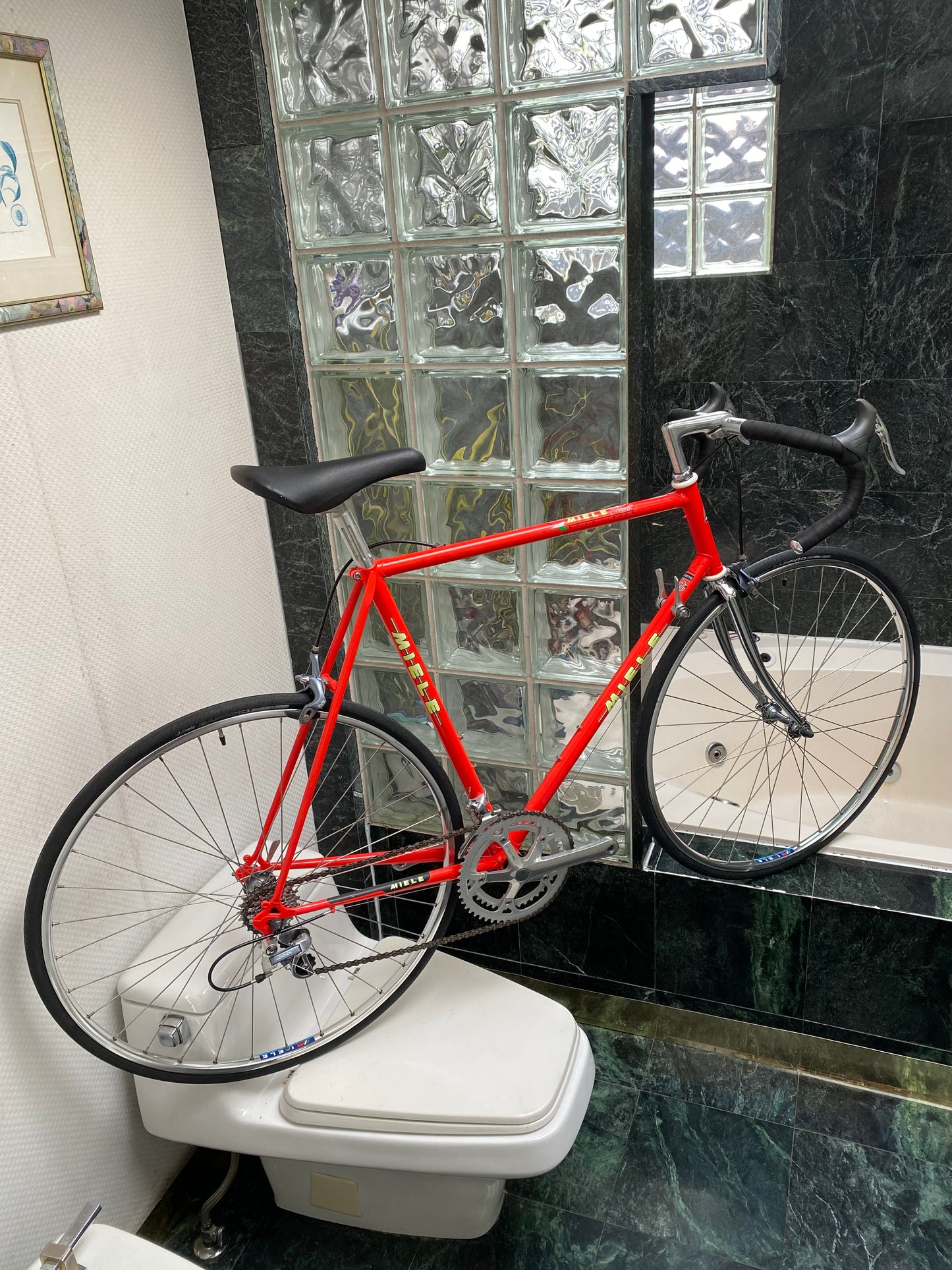 (SIZE 57cm) 1980's MIELE TIVOLI ROAD BIKE - COLUMBUS - LIKE NEW