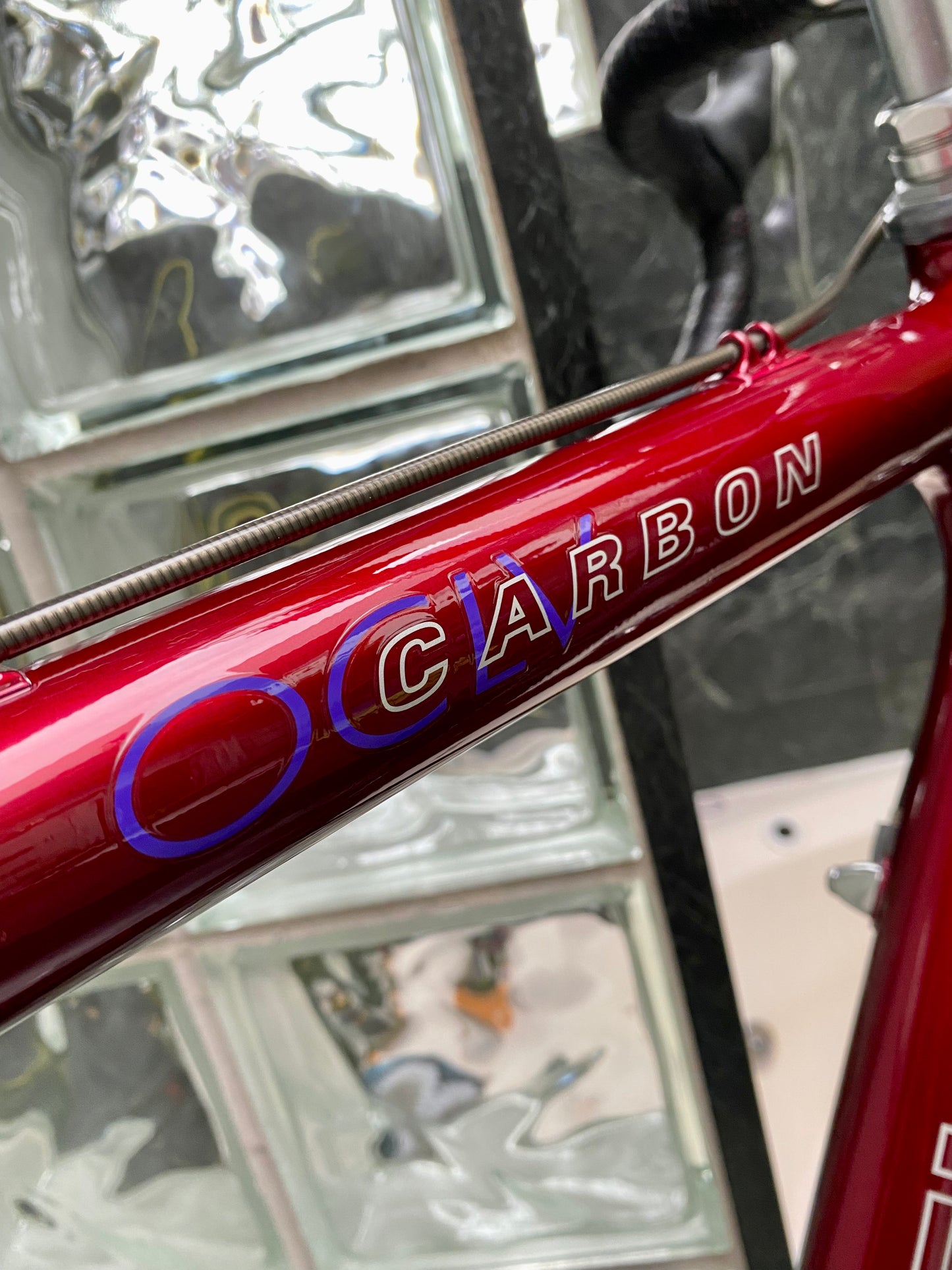 (SIZE 57cm) EARLY-1990's TREK 5500 CARBON ROAD BIKE - SHIMANO 105