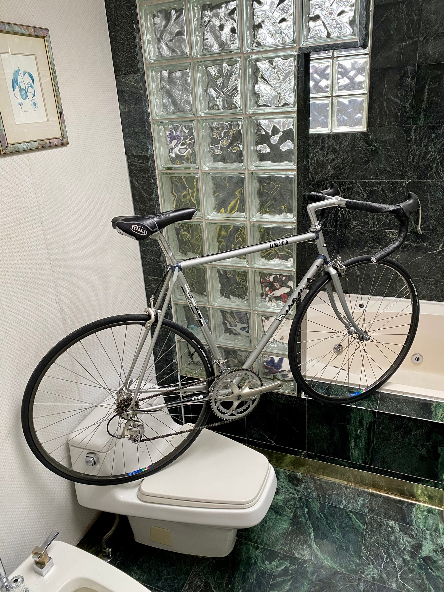 (SIZE 56cm) 1990's CINELLI UNICA ROAD BIKE - CAMPAGNOLO