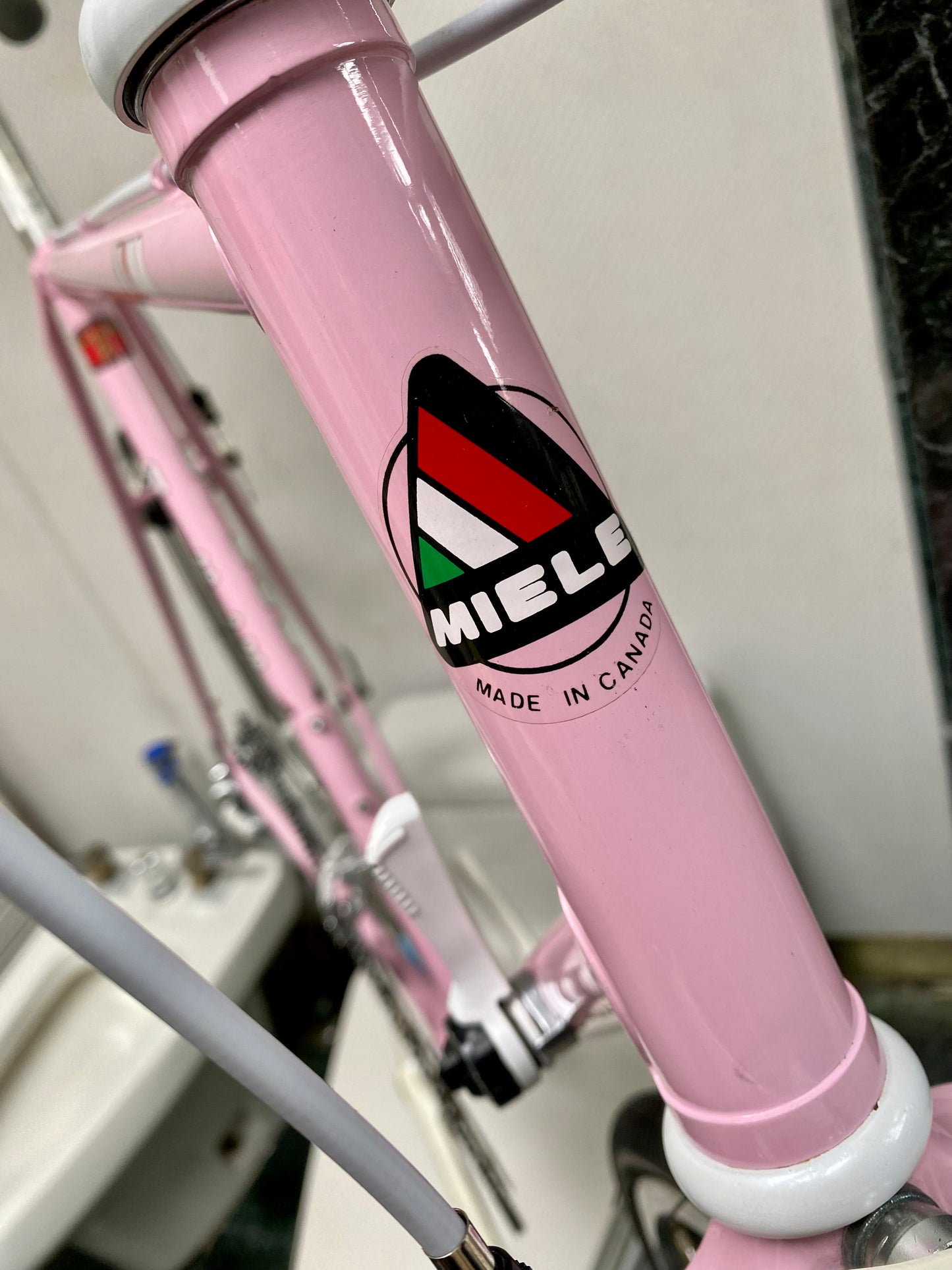 (SIZE 57cm) 1980's MIELE "CLASSICA" ROAD BIKE - LIKE NEW - PINK!