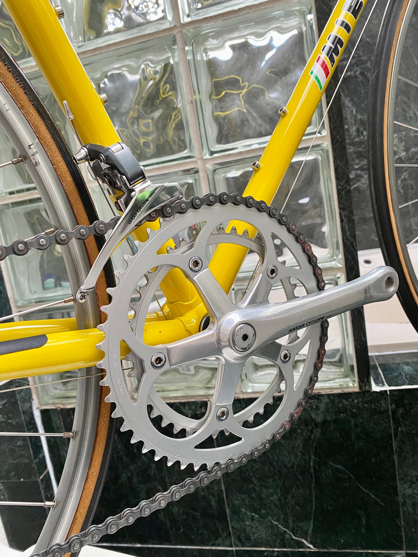 (SIZE 57cm) 1980's MIELE ROAD BIKE - SUNTOUR CYCLONE