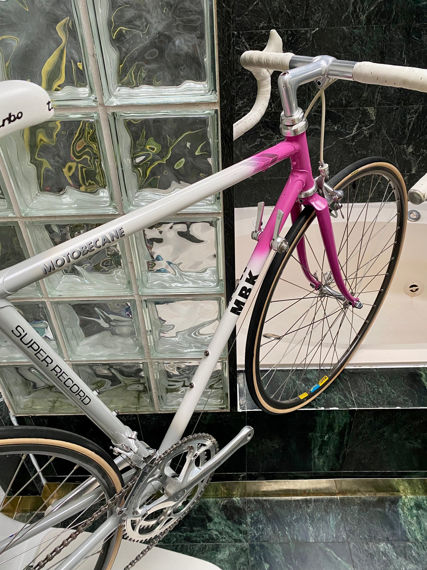 (SIZE 53cm) 1980's MBK / MOTOBECANE ROAD BIKE - CAMPAGNOLO ATHENA