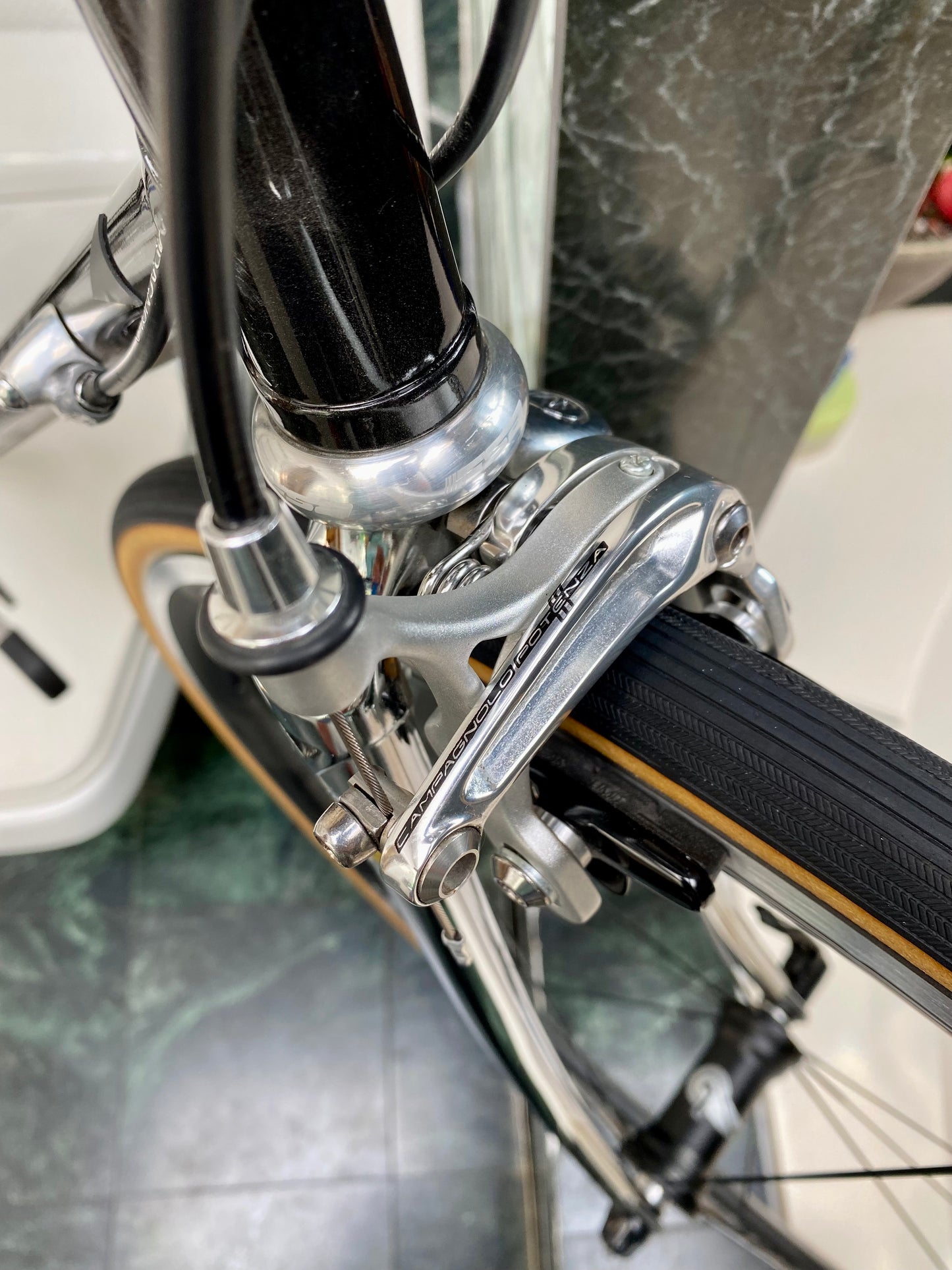 (SIZE 56cm) CUSTOM MARINONI SPECIAL NEO-RETRO STEEL ROAD BIKE BUILD - CAMPAGNOLO POTENZA