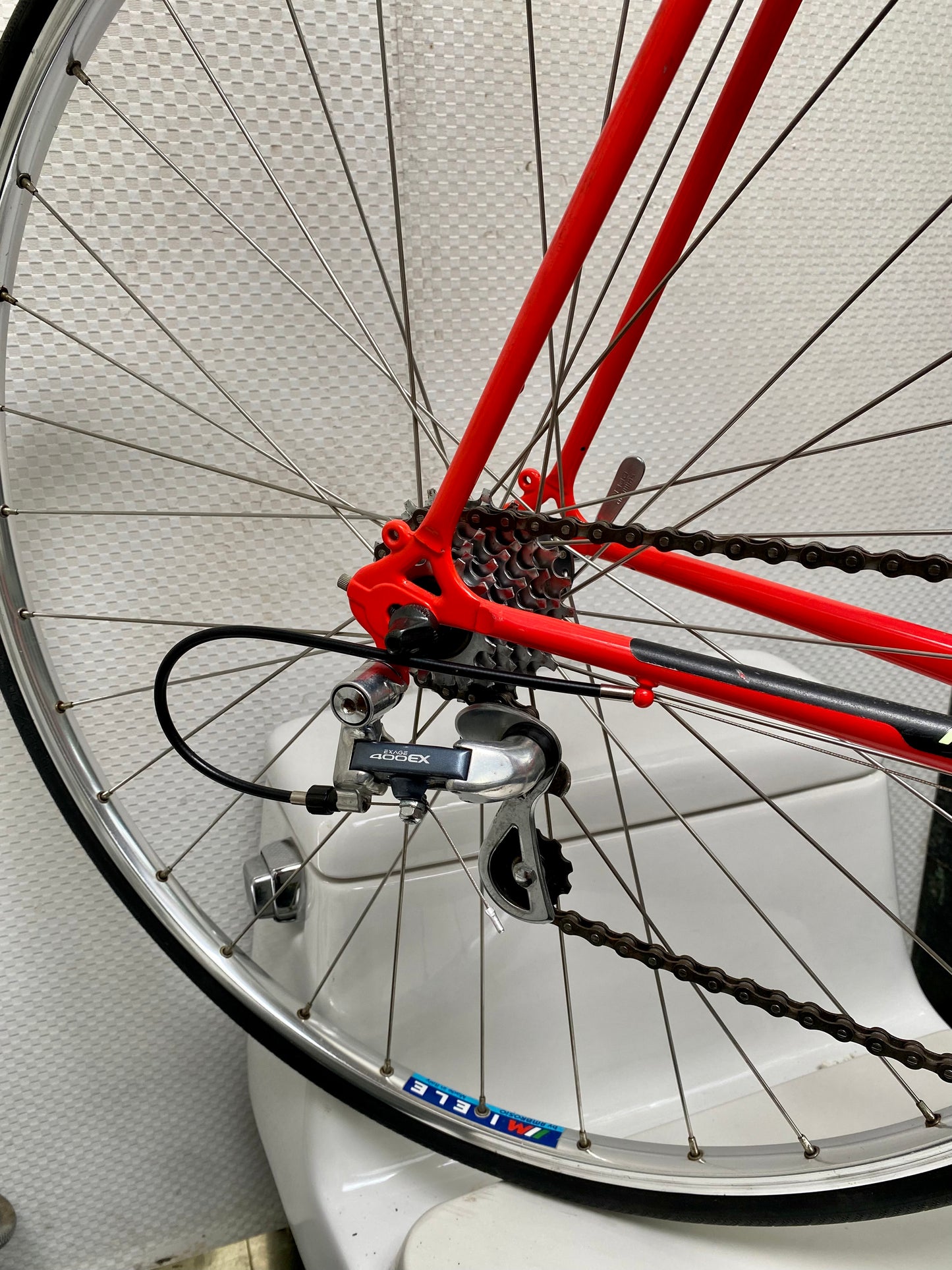 (SIZE 57cm) 1980's MIELE TIVOLI ROAD BIKE - COLUMBUS - LIKE NEW