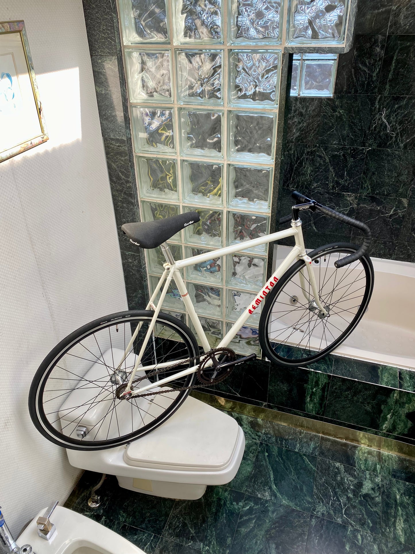 (SIZE 54cm) LOVELY REMINTON NJS TRACK BIKE - SUGINO 75 - MICHE