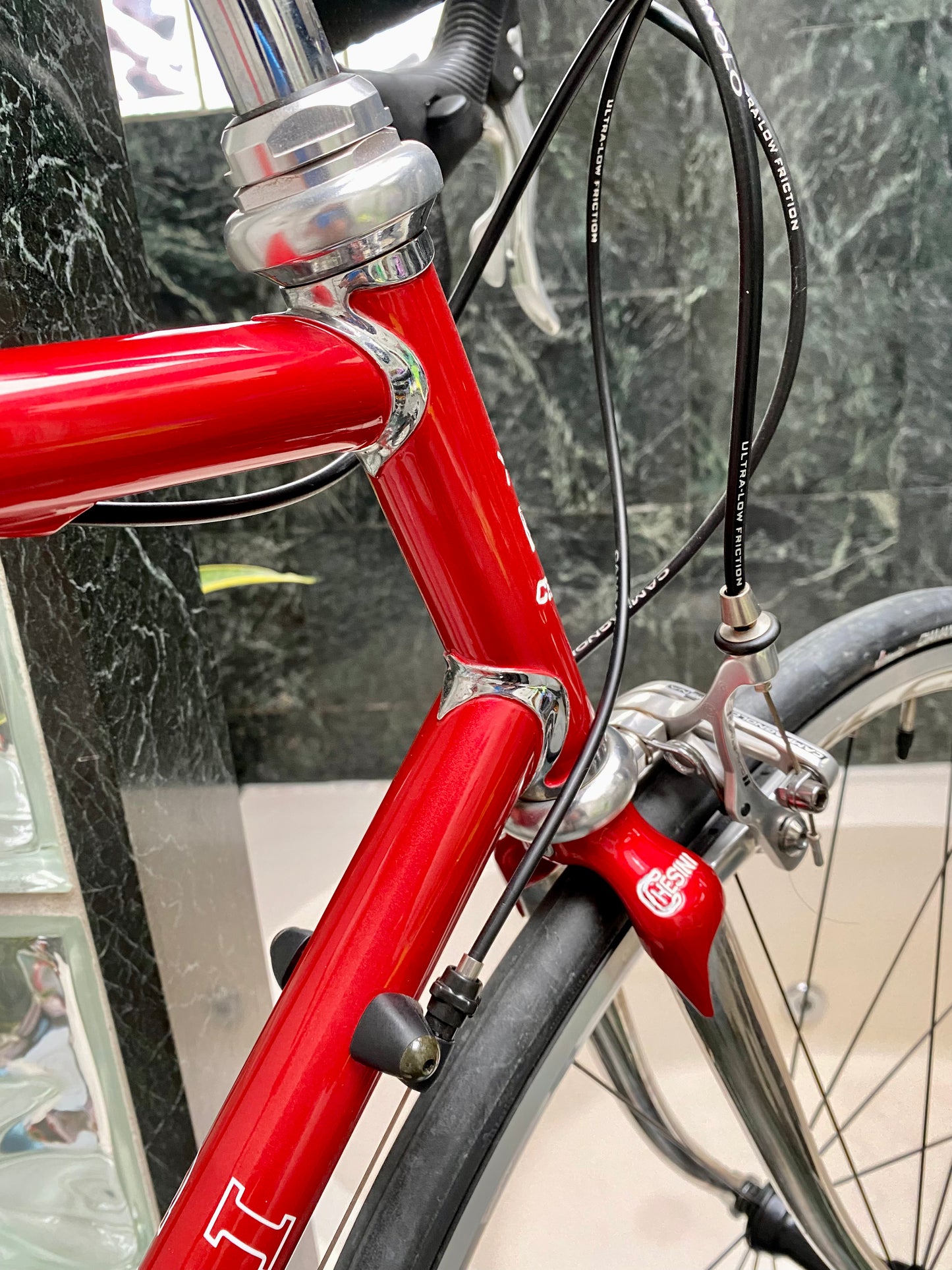 (SIZE 56cm) CHESINI X-UNO STEEL ROAD BIKE - COLUMBUS STEEL / CAMPY ATHENA 11