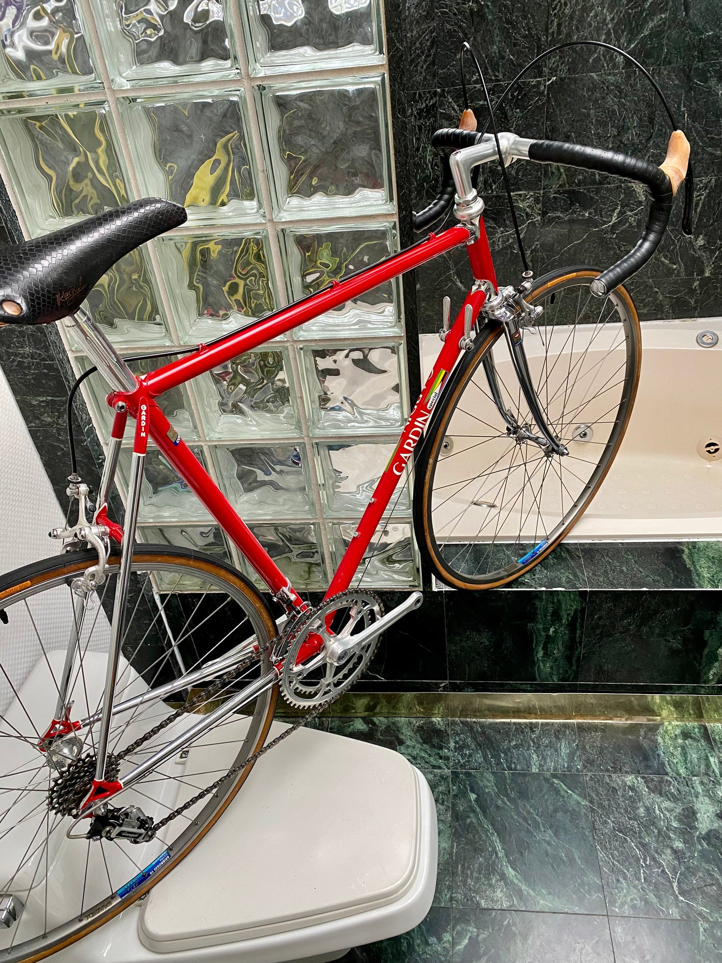 (SIZE 57cm) 1980's GARDIN SPECIAL ROAD BIKE - CAMPAGNOLO SUPER RECORD - HANDMADE IN ITALY