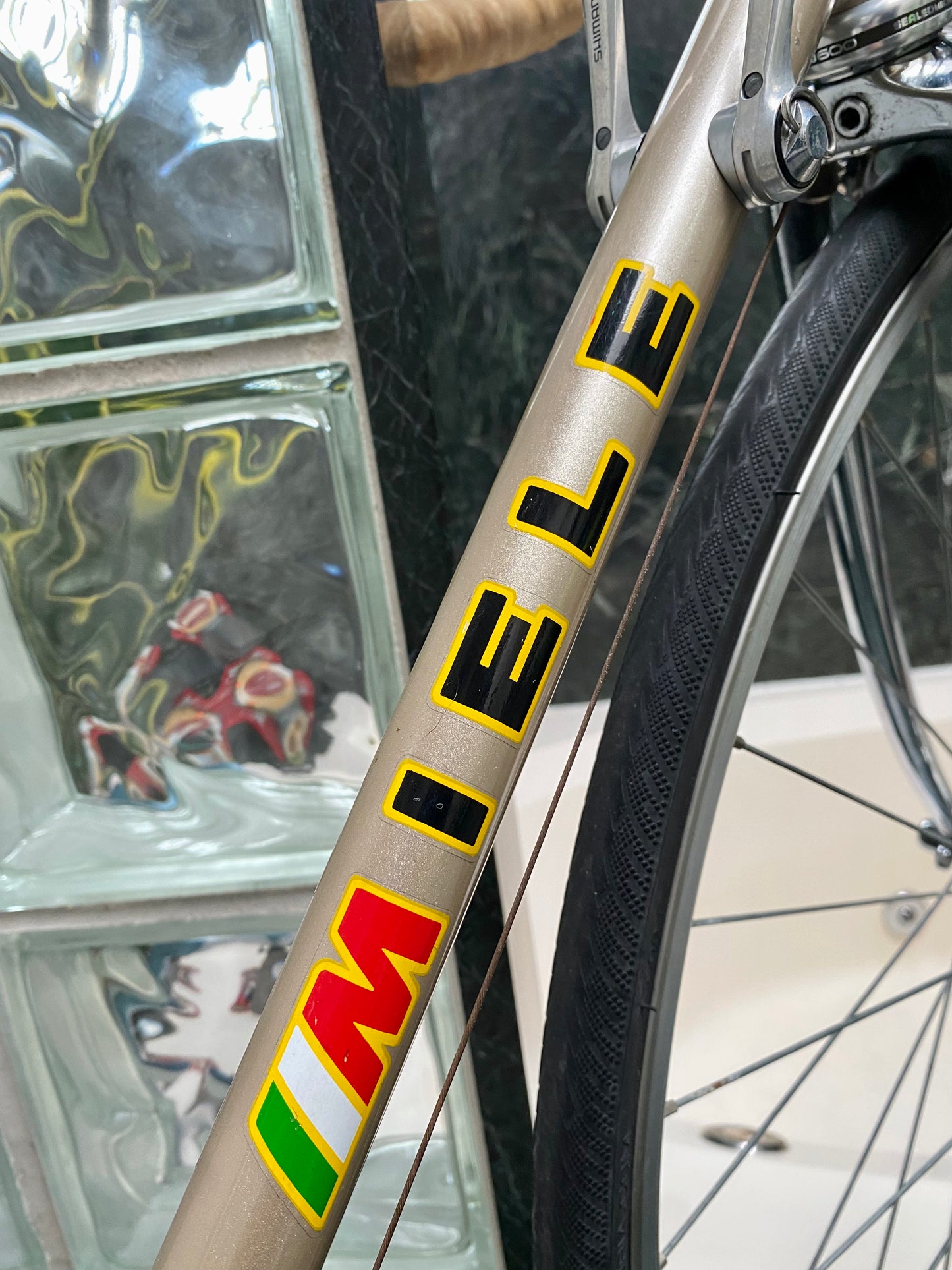 (SIZE 53cm) 1980's MIELE ROAD BIKE - SHIMANO 600