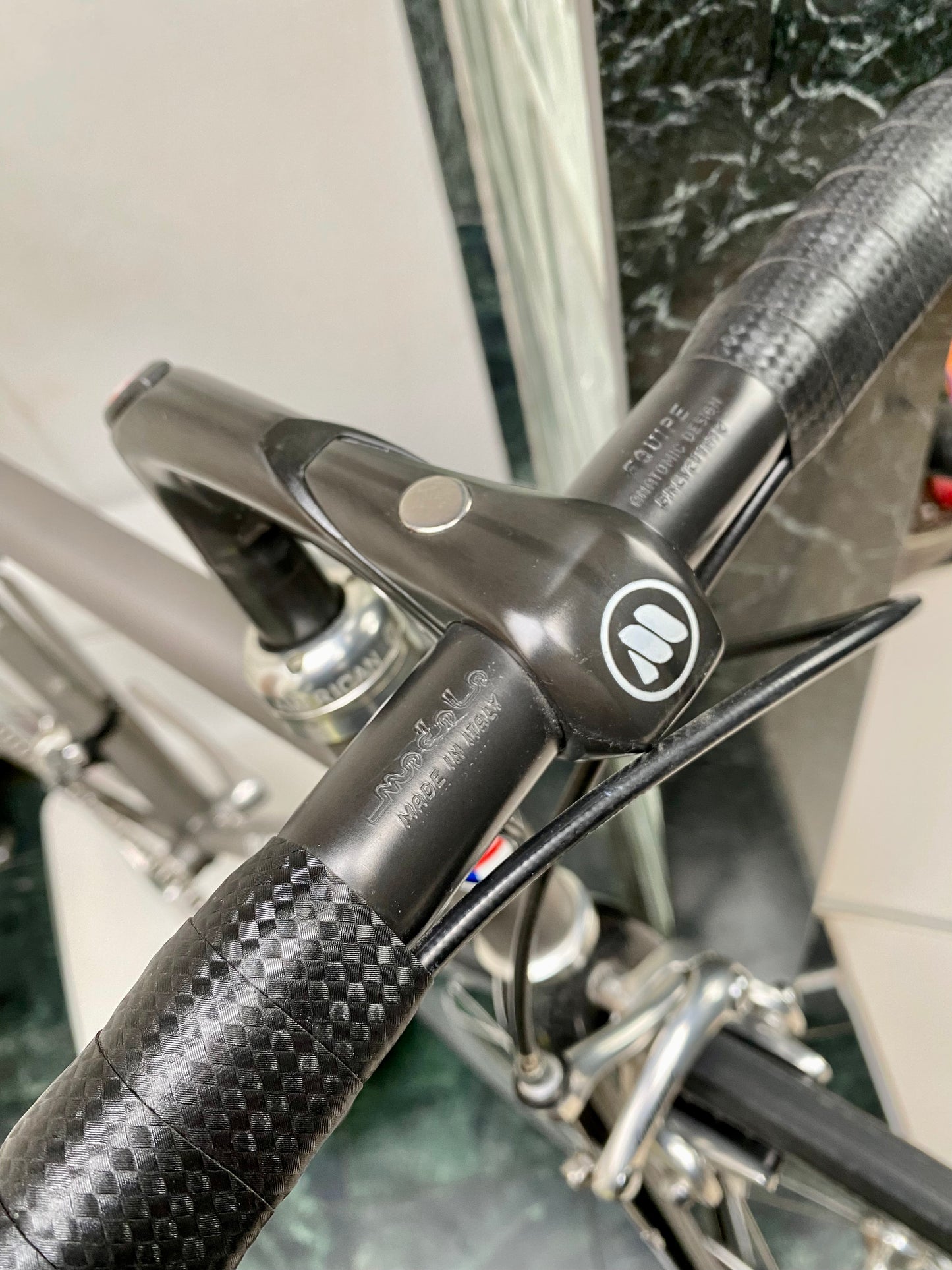 (SIZE 56cm) 1990's BASSO TITANIUM ROAD BIKE - CAMPAGNOLO RECORD - VENTO WHEELSET - INCREDIBLE!