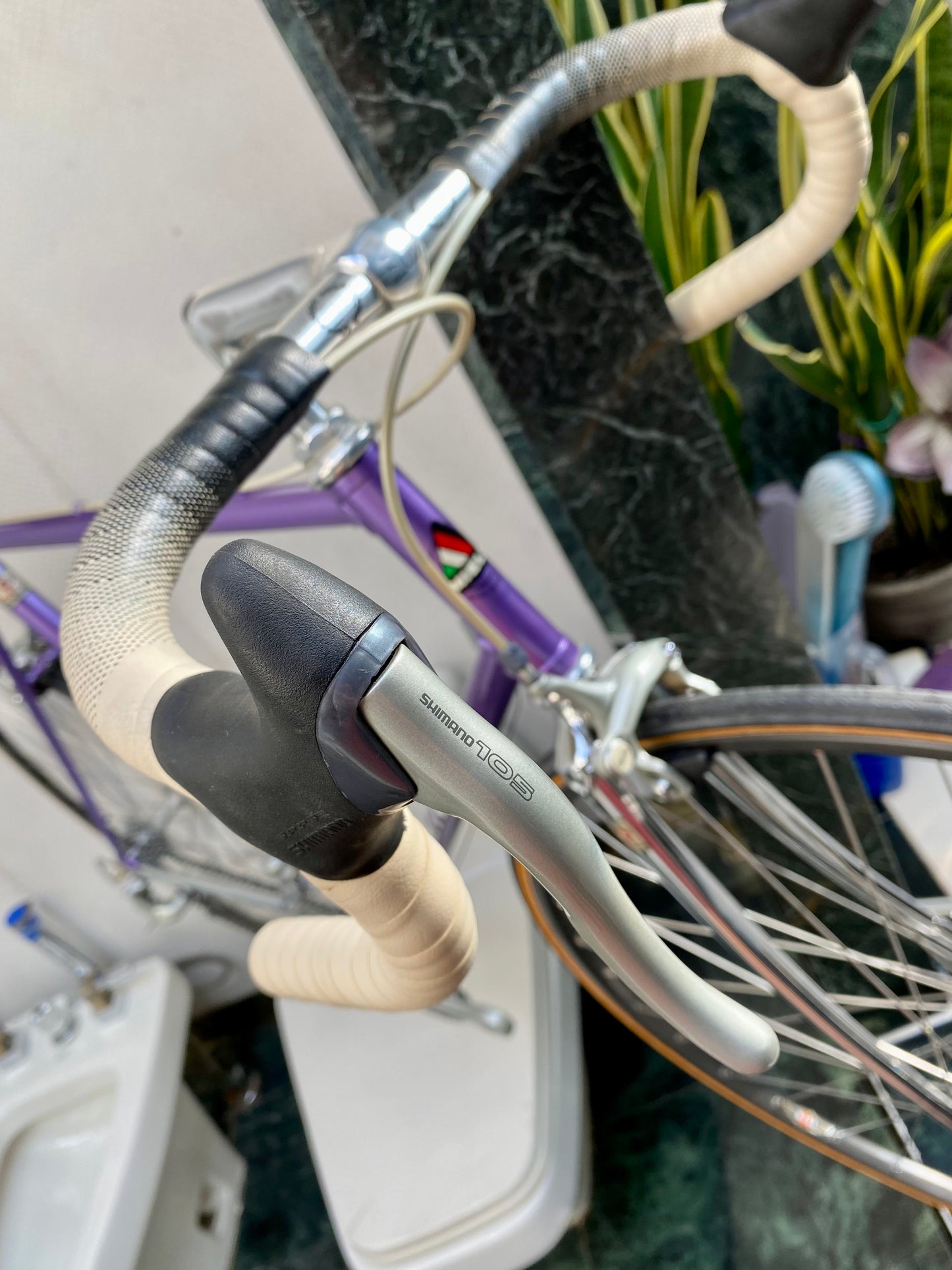 (SIZE 56cm) 1980's BRAND NEW / NOS MIELE ROAD BIKE - SHIMANO 105